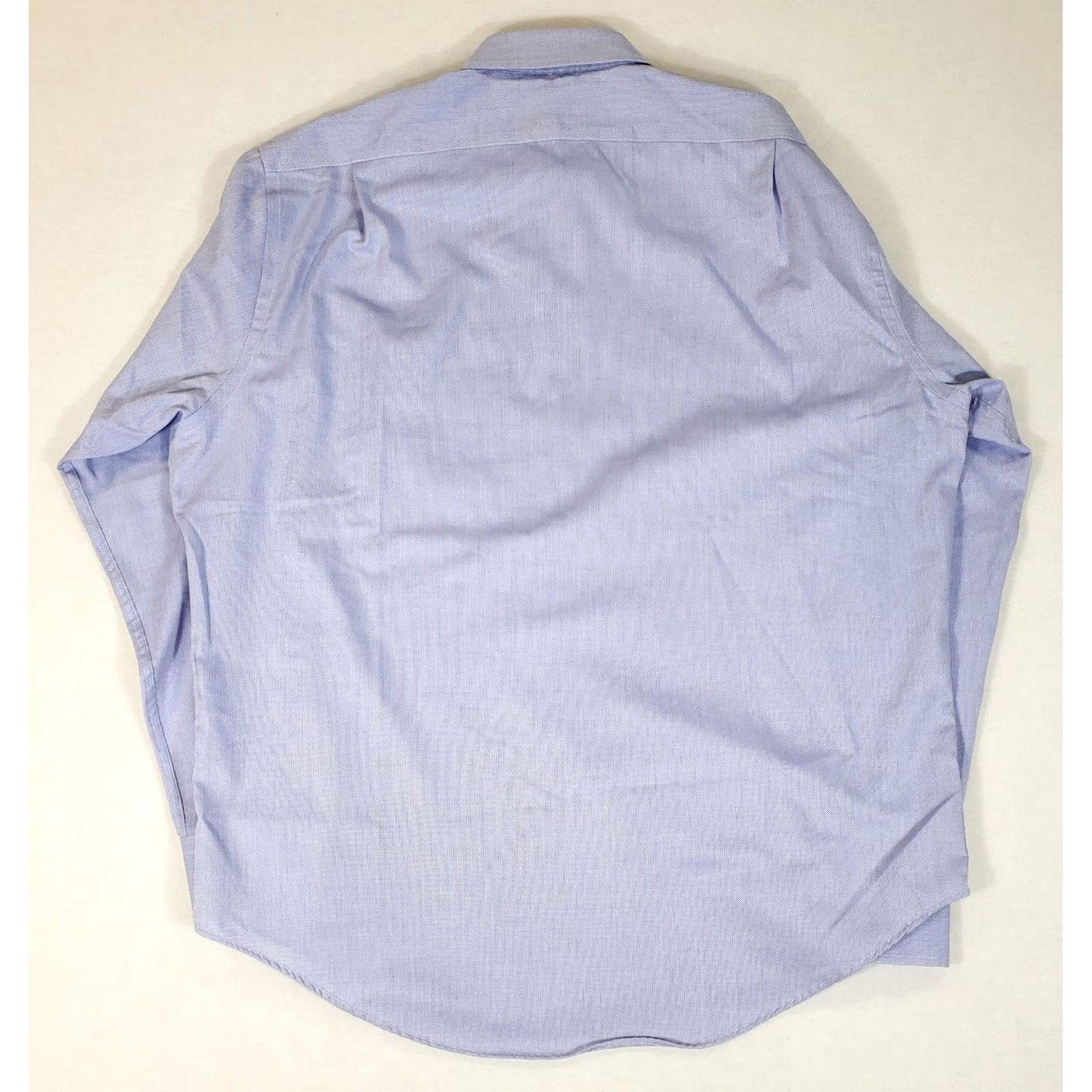 Ralph Lauren Lauren Ralph Lauren Blue Button-Down Long Sleeve Dress Shirt Mens 16.5 34/35 Blue Mens Size 46R - 7 Thumbnail
