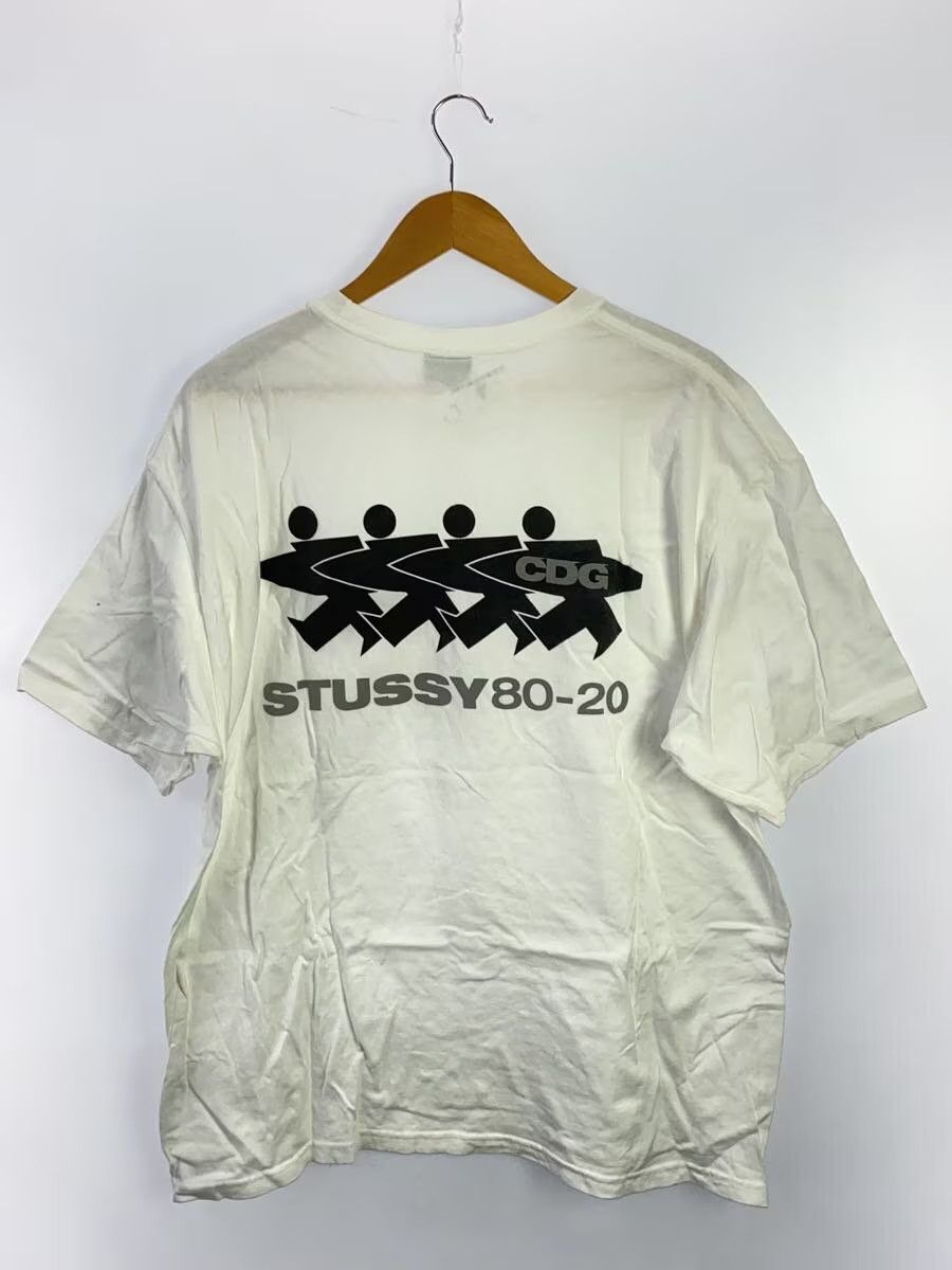 Comme des Garcons × Stussy CDG Stussy Logo Tee Size US XL / EU 56 / 4 - 2 Thumbnail
