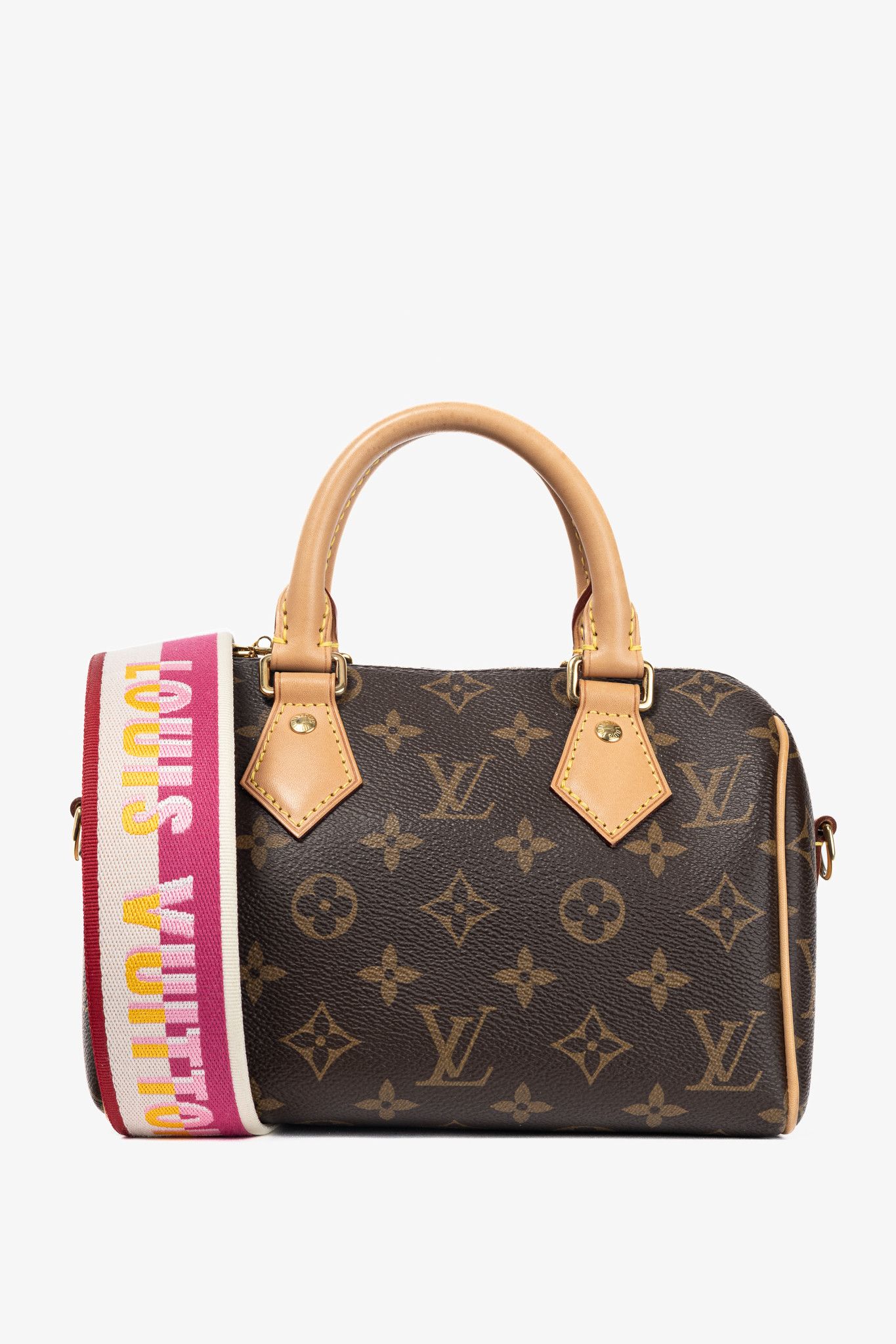 Louis Vuitton Speedy Bandouliere 20 Monogram Canvas Bag