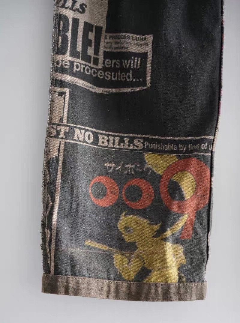 Yohji Yamamoto Yohji Yamamoto 07AW Shotaro Ishinomori Manga Pants Size US 30 / EU 46 - 6 Thumbnail