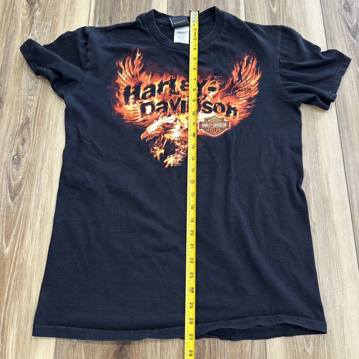 Harley Davidson Harley-Davidson Flames Eagle Las Vegas 2013 Cotton Shirt Size US M / EU 48-50 / 2 - 9 Thumbnail