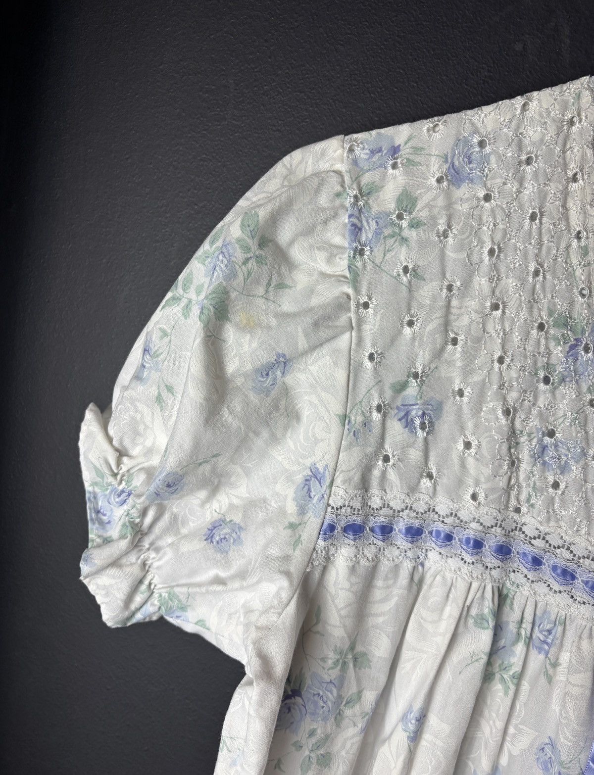 Vintage Two Piece Sleep Set Vintage Slip Dress Beach Cover Pajamas Size M / US 6-8 / IT 42-44 - 7 Thumbnail