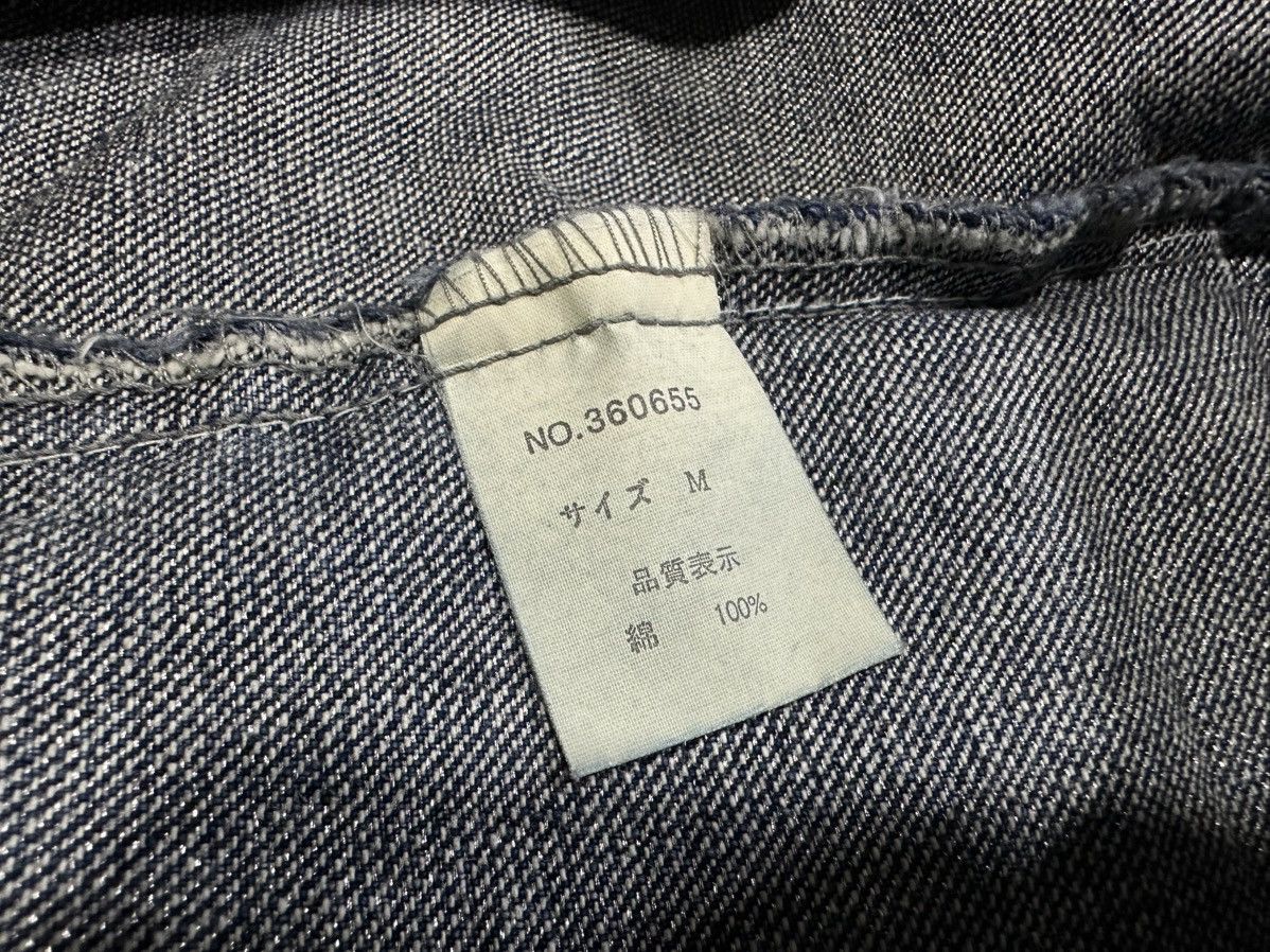 14th Addiction 🔥Y2K Archived Midas Denim Jacket Waxed Glitter Goth Punk Size US M / EU 48-50 / 2 - 11 Thumbnail
