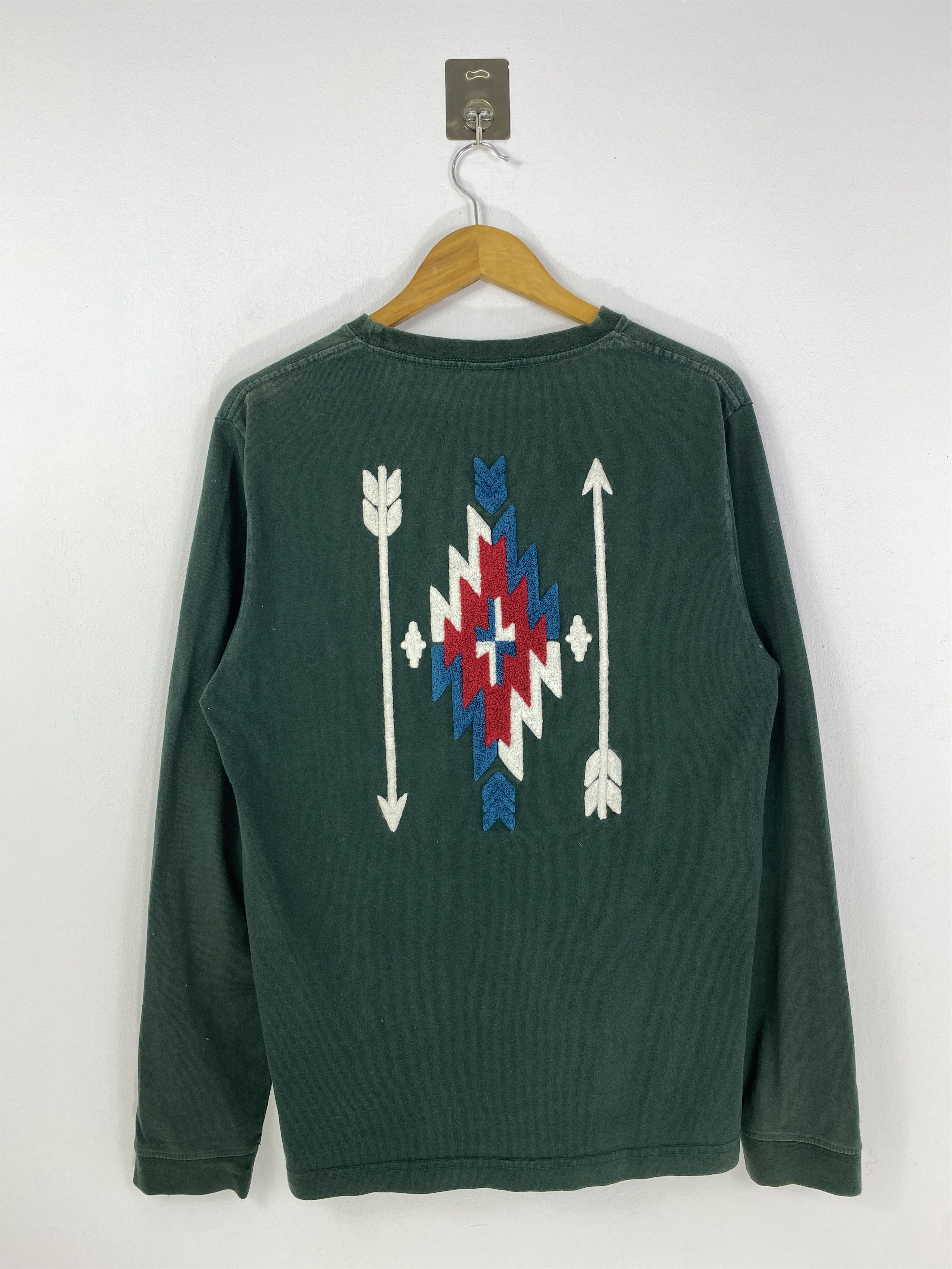 Japanese Brand Vintage Native Navajo Crewneck Pullover Sweatshirt SH0119 Size US L / EU 52-54 / 3 - 1 Thumbnail