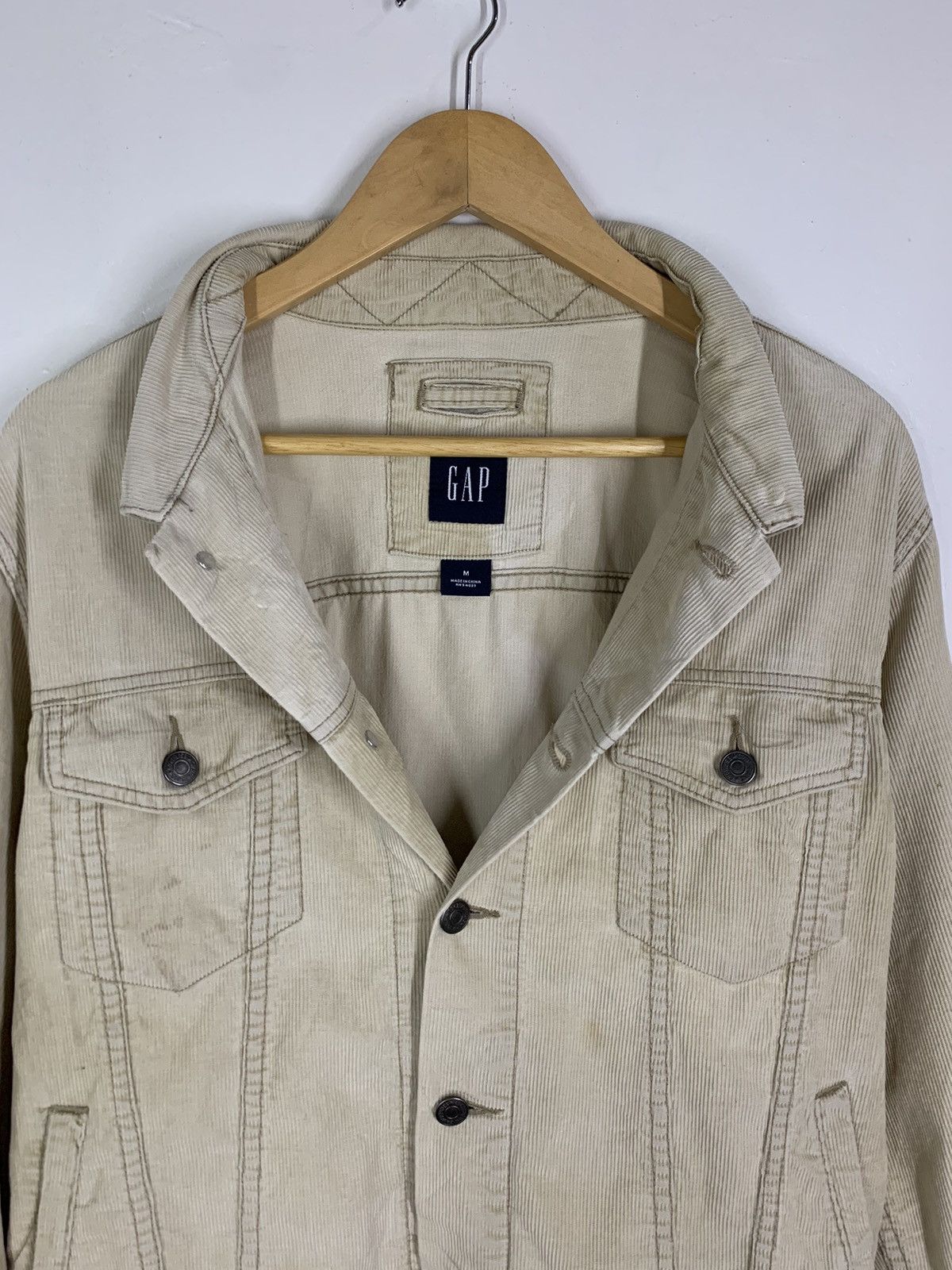 Gap × Vintage Vintage GAP corduroy jacket Size US M / EU 48-50 / 2 - 12 Thumbnail