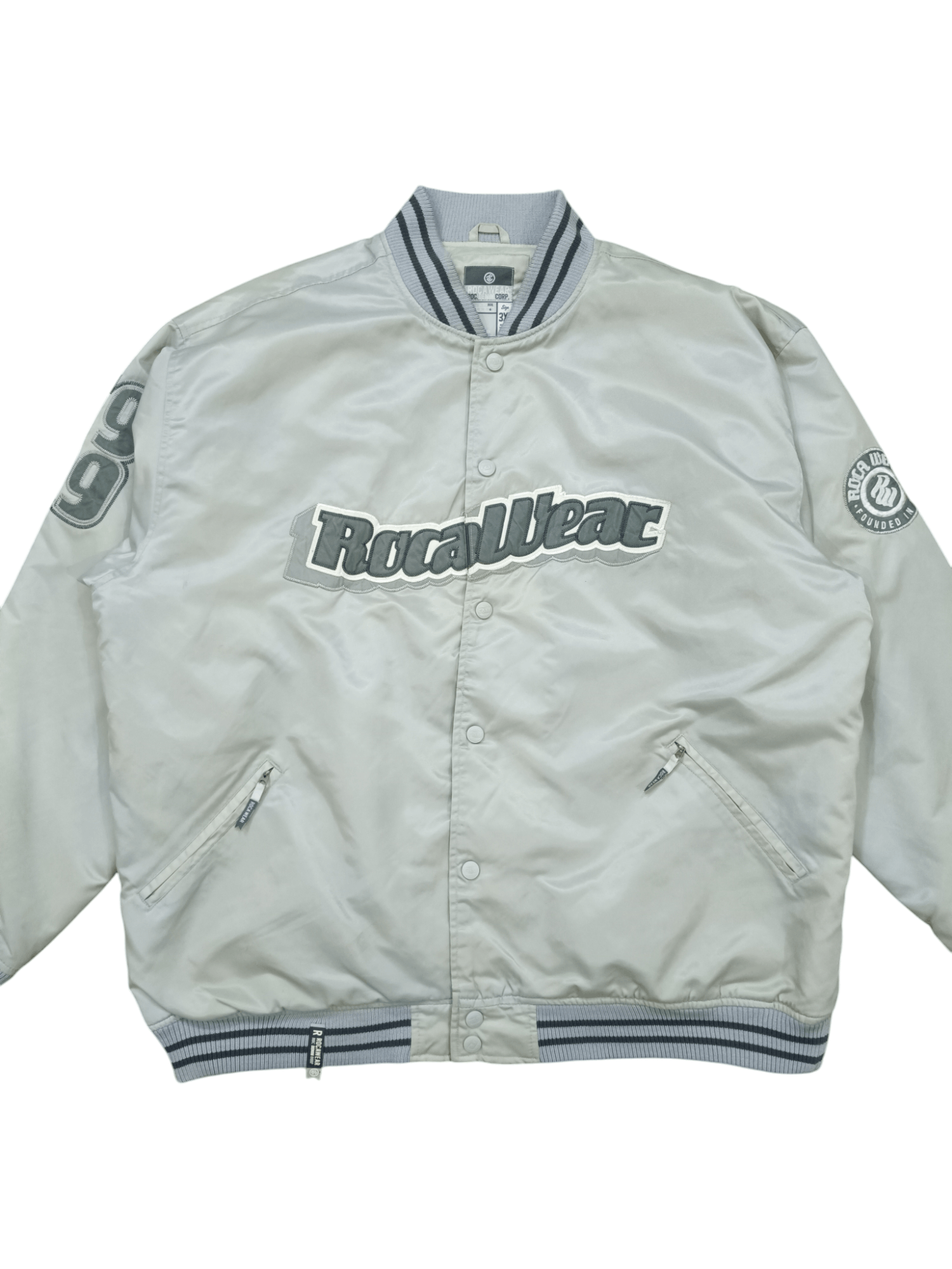 Rocawear × Vintage Rocawear Vintage Baseball Jacket Size US XXL / EU 58 / 5 - 1 Thumbnail