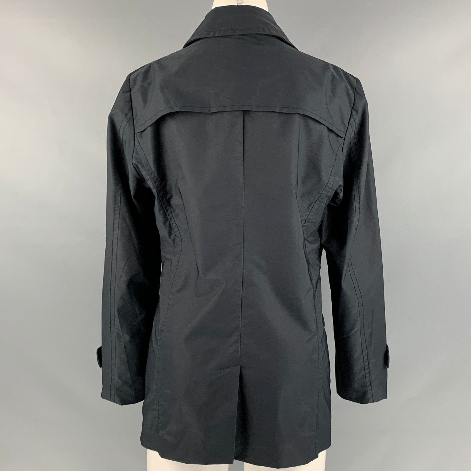 Costume National CoSTUME NATIONAL Size 6 Black Polyester Blend Jacket Size M / US 6-8 / IT 42-44 - 3 Thumbnail