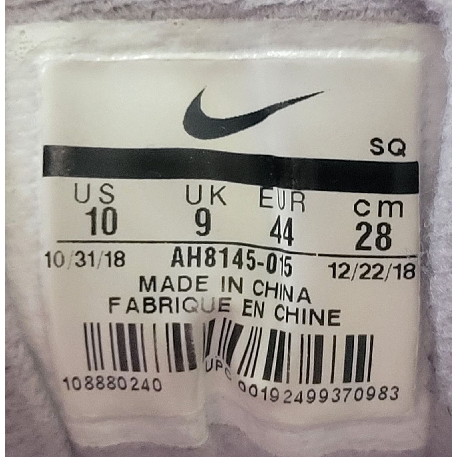Nike Nike Air Max 1 Atmosphere Grey Mint Men Sneakers Size 10 Size US 10 / EU 43 - 8 Thumbnail