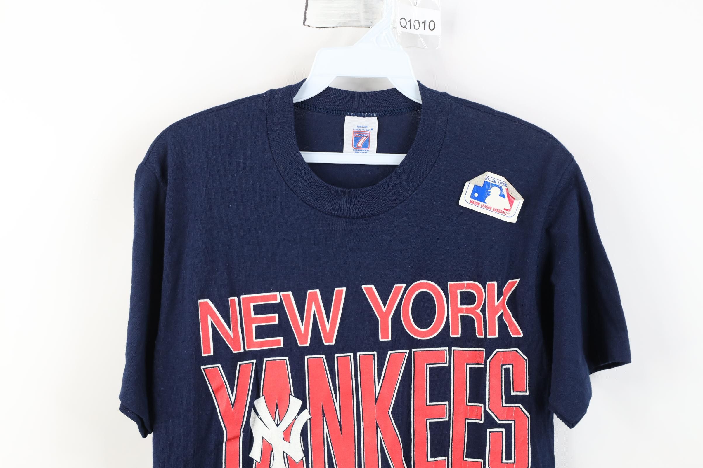 Vintage Deadstock Vintage 80s 90s New York Yankees Baseball T-Shirt Size US M / EU 48-50 / 2 - 2 Thumbnail