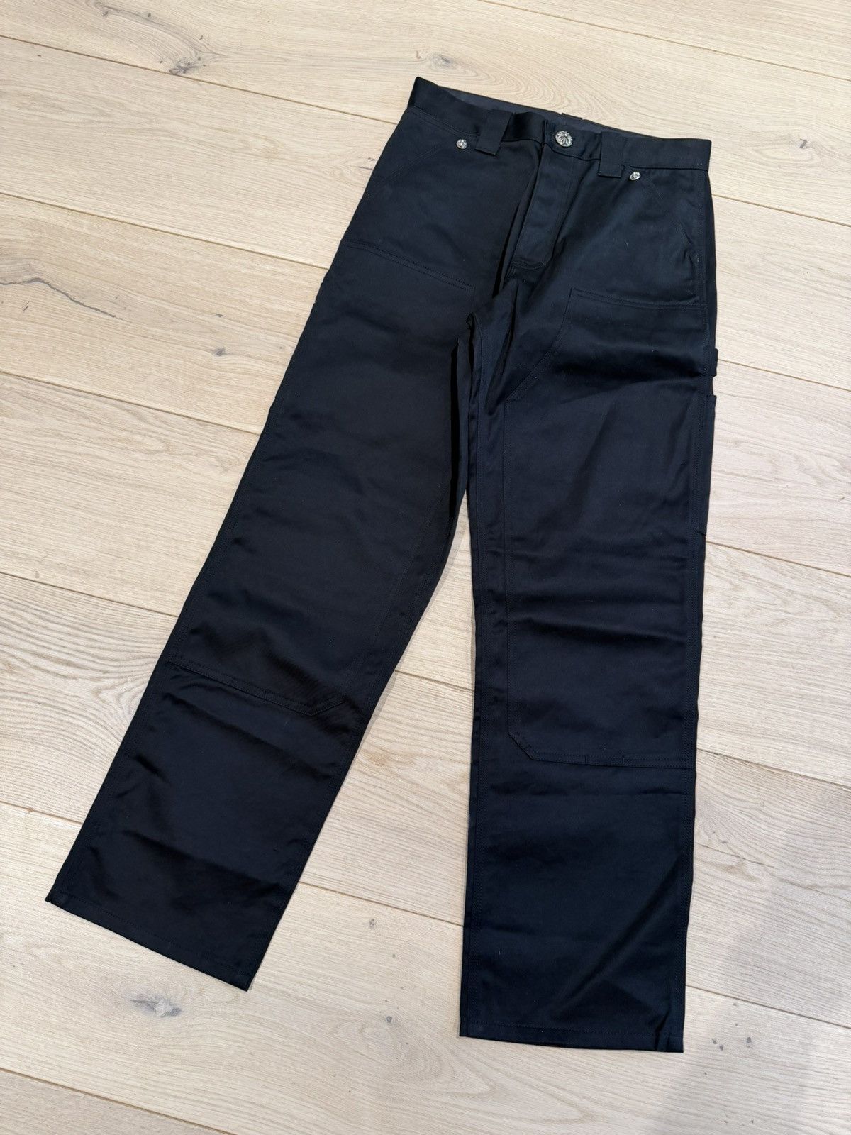 Chrome Hearts Chrome Hearts Double Knee Carpenter Pants Size US 29 - 1 Thumbnail