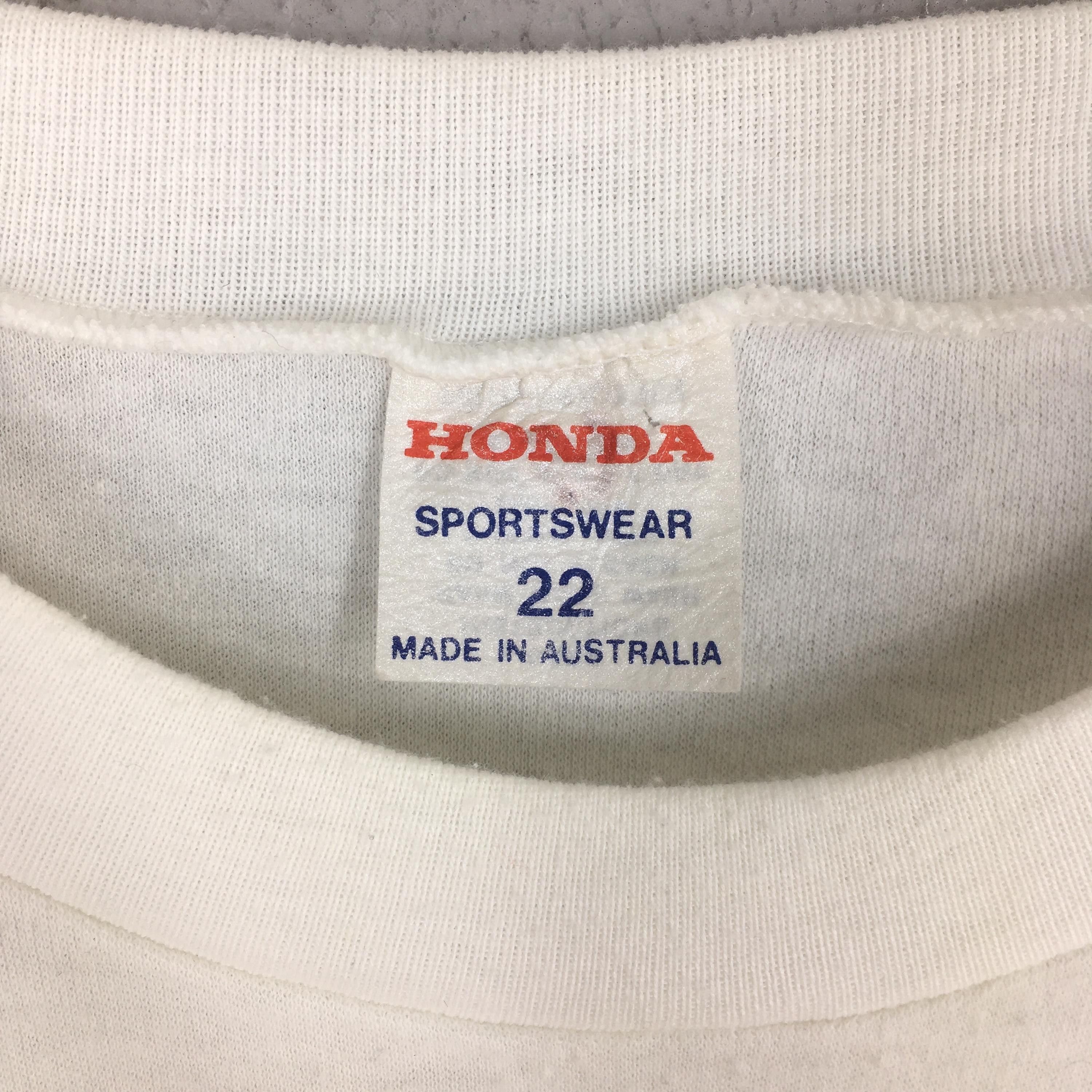 Honda Vintage 90s Honda Racing Formula 1 Tshirt Medium Size US M / EU 48-50 / 2 - 5 Thumbnail