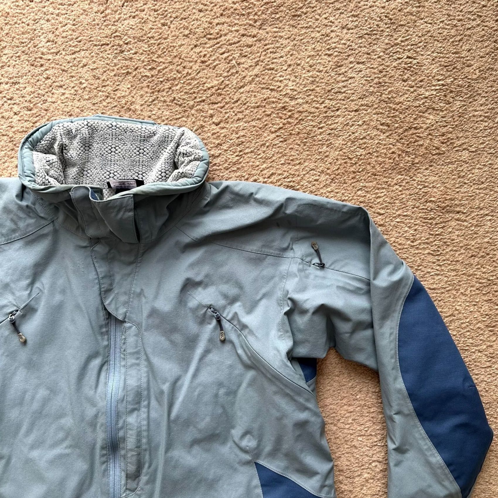 Patagonia Patagonia Jacket Mens Large Full Zip Blue Ski Snowboard Mock Neck *Stains* Size US L / EU 52-54 / 3 - 5 Thumbnail