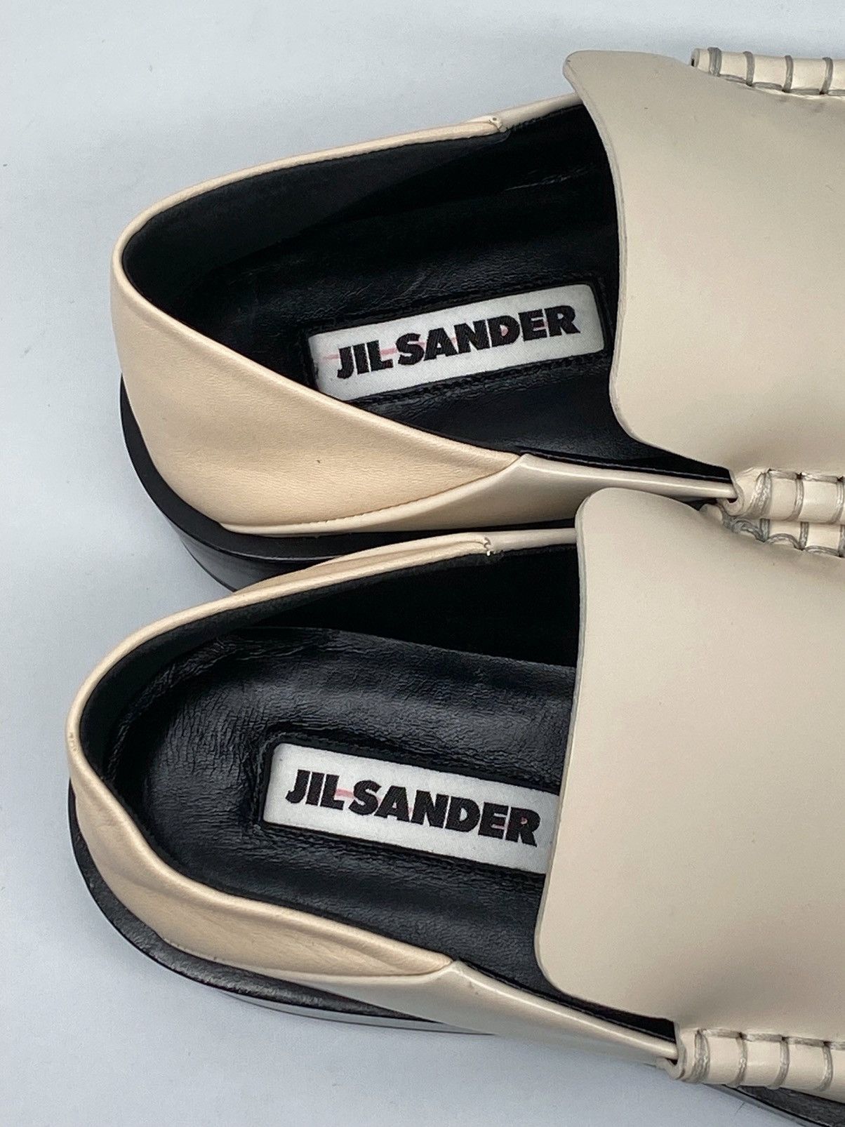 Jil Sander JIL SANDER Point Toe Leather Loafers size 37 Size US 7 / IT 37 - 9 Thumbnail