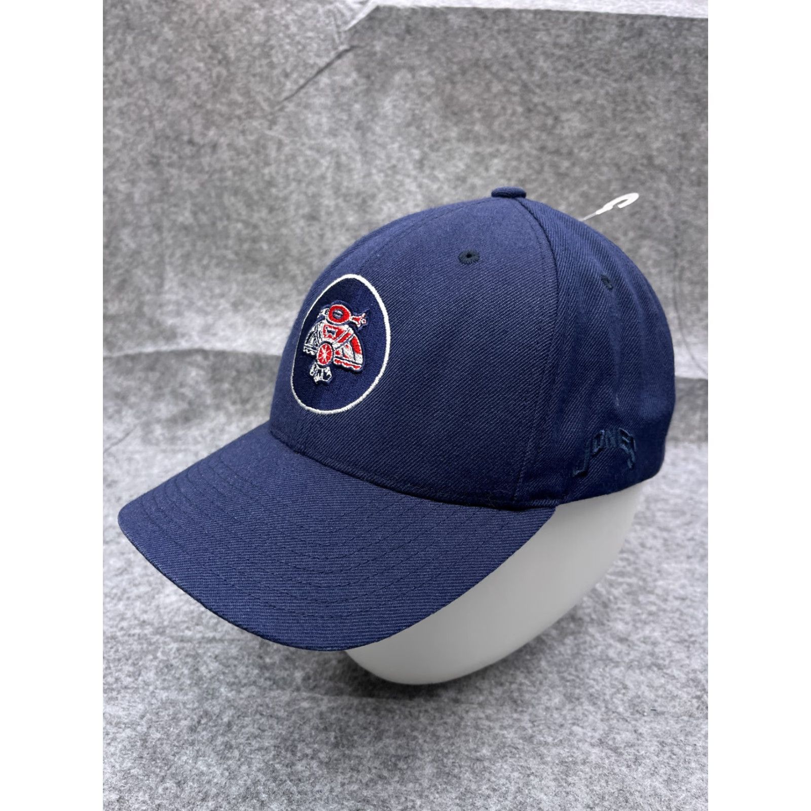 Vintage Jones Lawdog Hat Cap Snap Back Adult One Size Blue Wool Acrylic Blend Size ONE SIZE - 4 Thumbnail