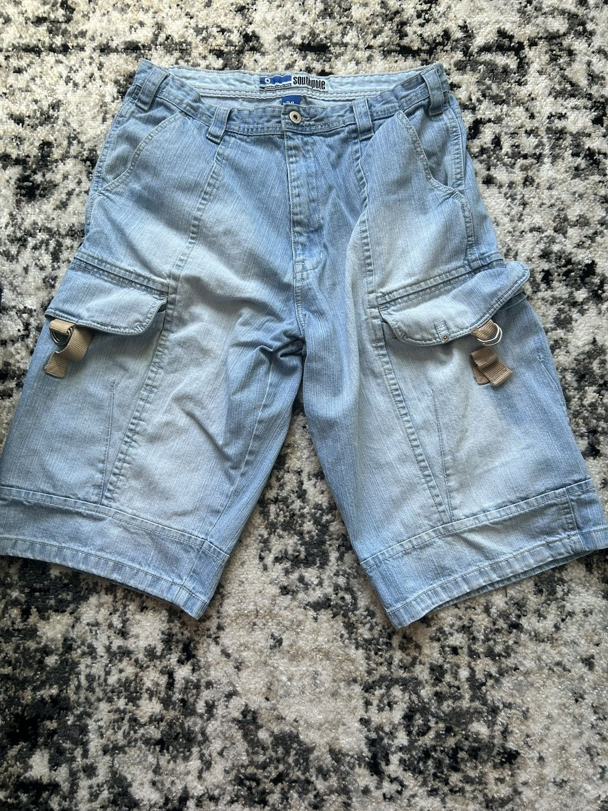 JNCO × Southpole × Vintage Southpole baggy jorts size 34 Size US 34 / EU 50 - 1 Thumbnail