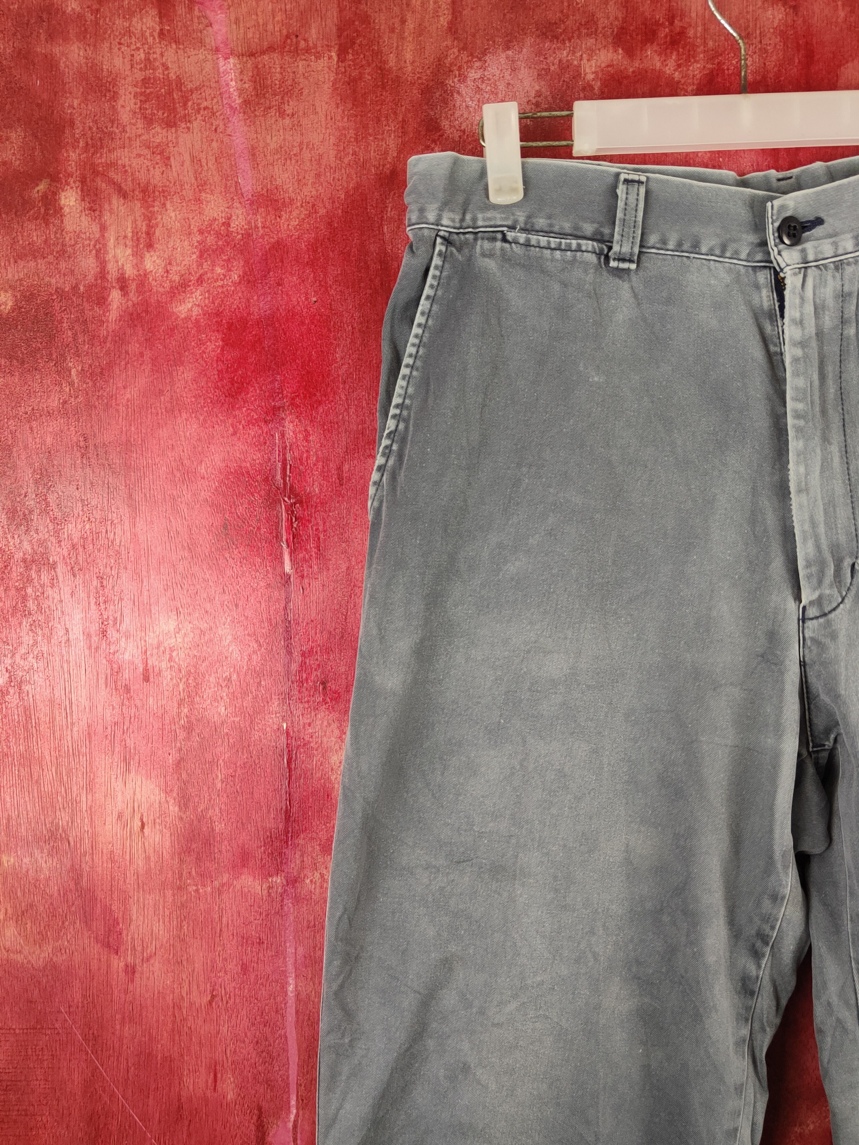 Edwin Edwin Blue Faded vintage cargo Casual Pants #S1718 Size US 34 / EU 50 - 3 Thumbnail