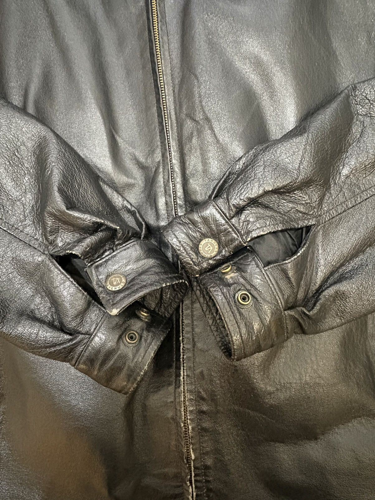Supreme Vintage leather jacket with liner Size US XL / EU 56 / 4 - 5 Thumbnail