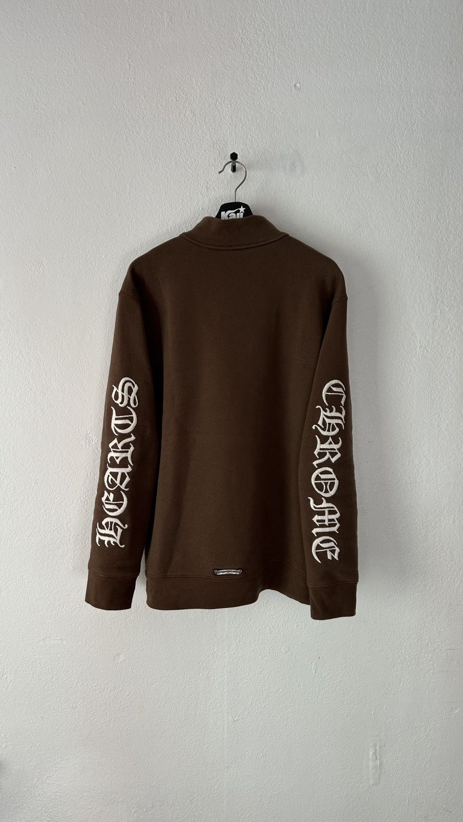 Chrome Hearts Chrome Hearts Brown Quarter Zip Size US XL / EU 56 / 4 - 10 Thumbnail