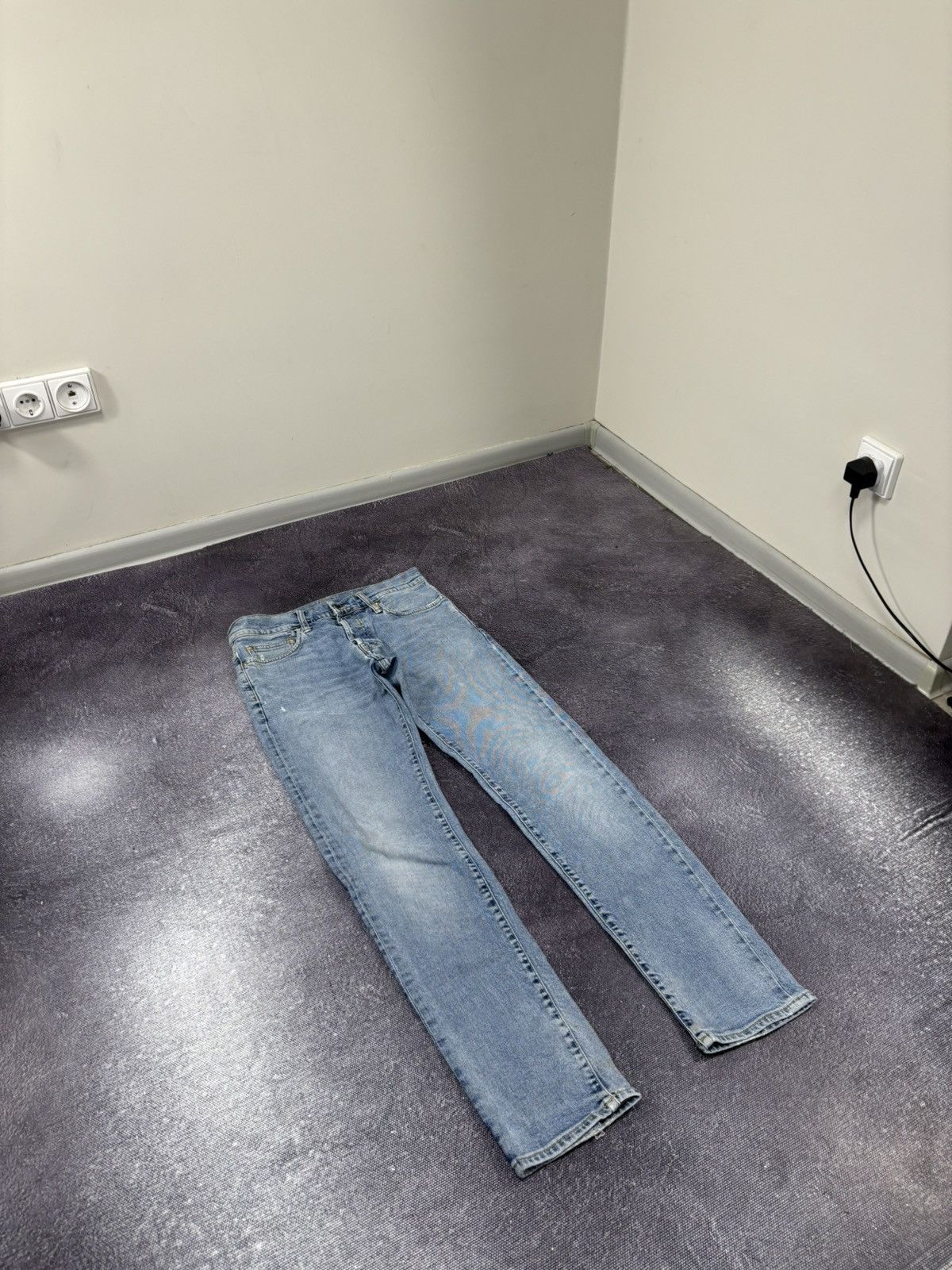 Carhartt Vintage Carhartt Light Blue Denim Work Hype Klondike Jeans Size US 29 - 8 Thumbnail