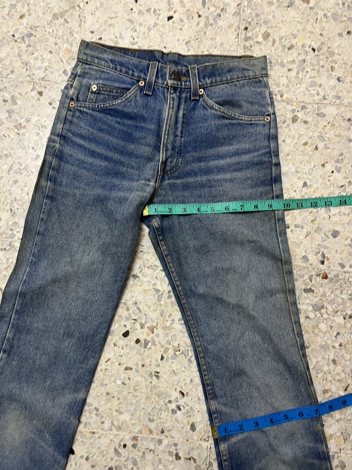 Levi's Vintage 90s Levi’s 517 distressed denim bootcut Size US 28 / EU 44 - 13 Thumbnail