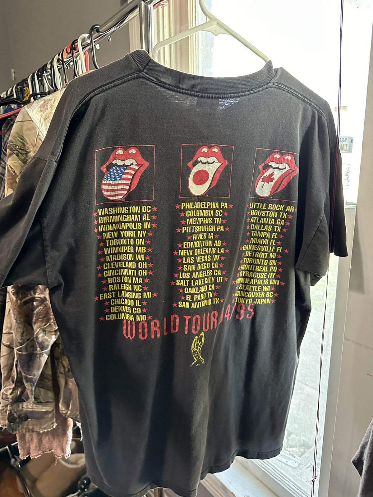 Vintage Vintage kiss world tour tee Size US XL / EU 56 / 4 - 2 Thumbnail