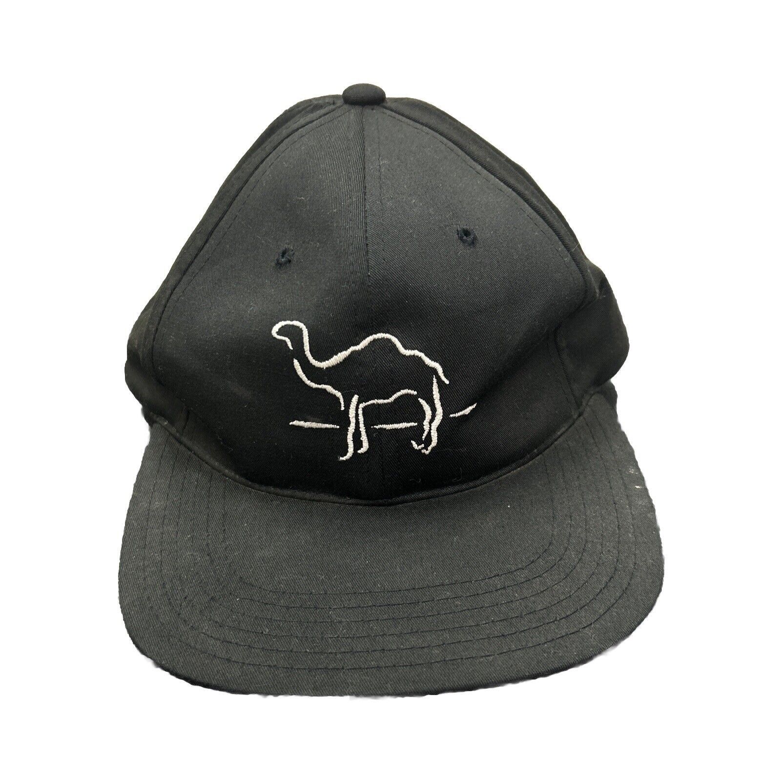 Camel Vintage Camel Black & White Embroidered Vintage SnapBack Hat Size ONE SIZE - 1 Thumbnail