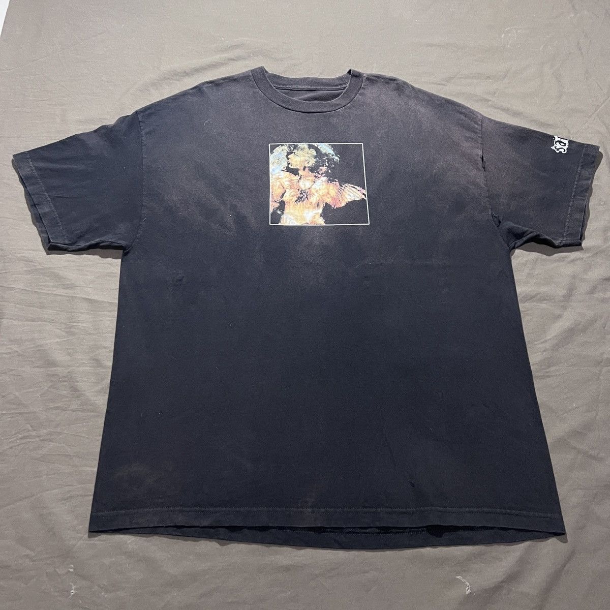 Band Tees Sanction Tee 2XL Thrashed Faded DAZE RECORDS Metalcore Size US XXL / EU 58 / 5 - 2 Thumbnail