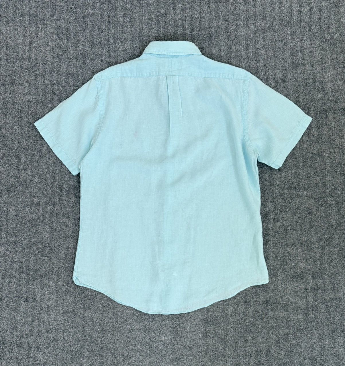 Ralph Lauren Polo Ralph Lauren Linen Shirt Short Sleeve Blue L Size US L / EU 52-54 / 3 - 7 Thumbnail