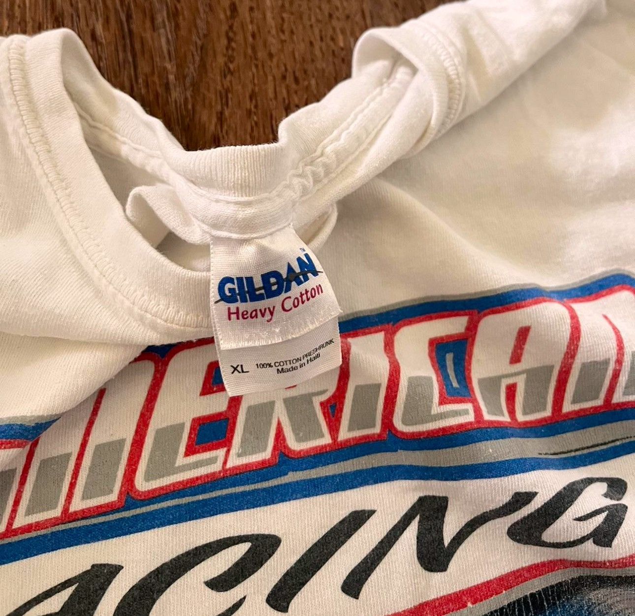 NASCAR × Vintage NASCAR All American Racing T Shirt Size US XL / EU 56 / 4 - 3 Thumbnail