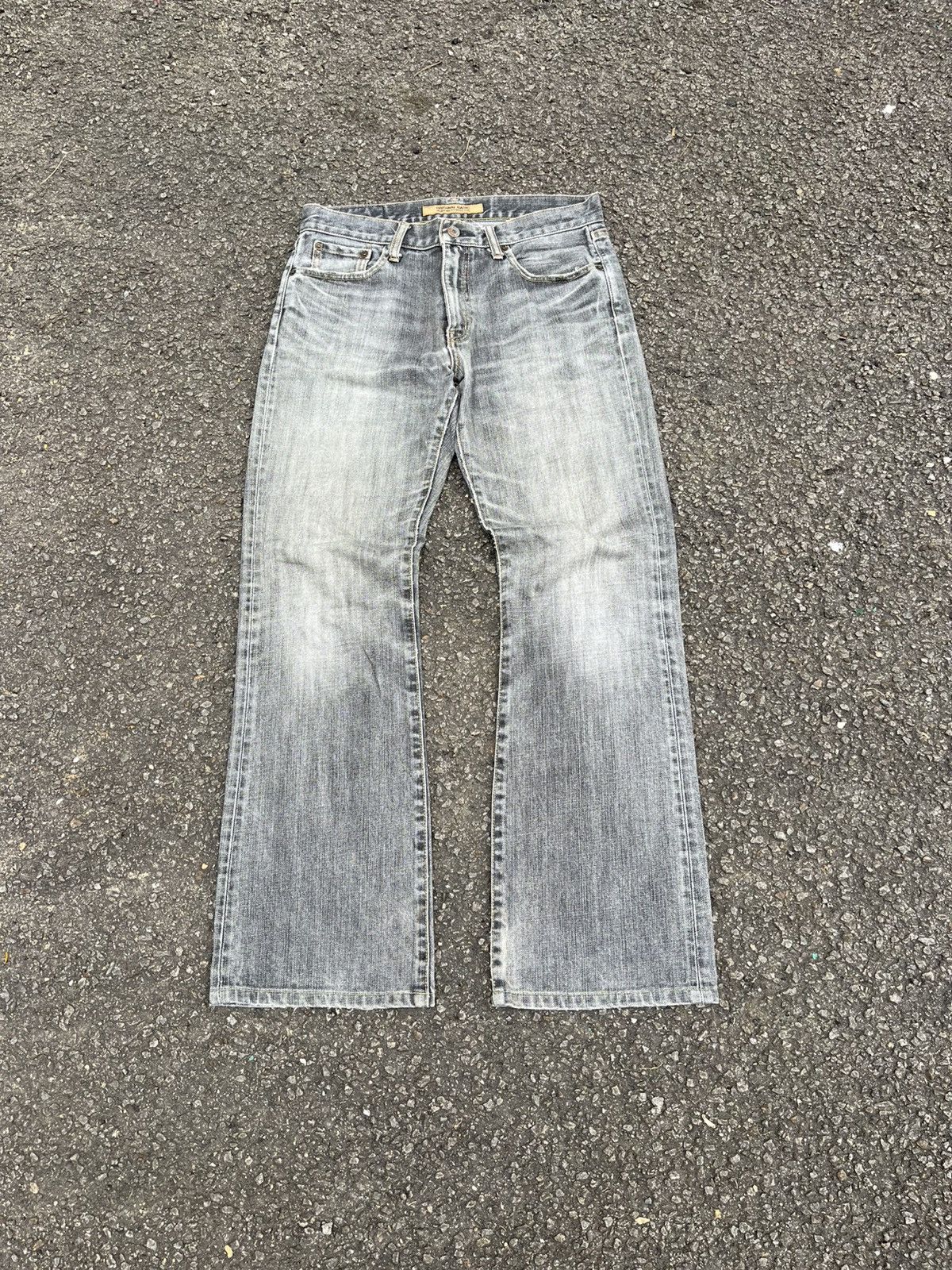 Hysteric Glamour Flared Vintage Faded Jeans Japanese Denim Bootcut Pants Punk Size US 30 / EU 46 - 1 Thumbnail
