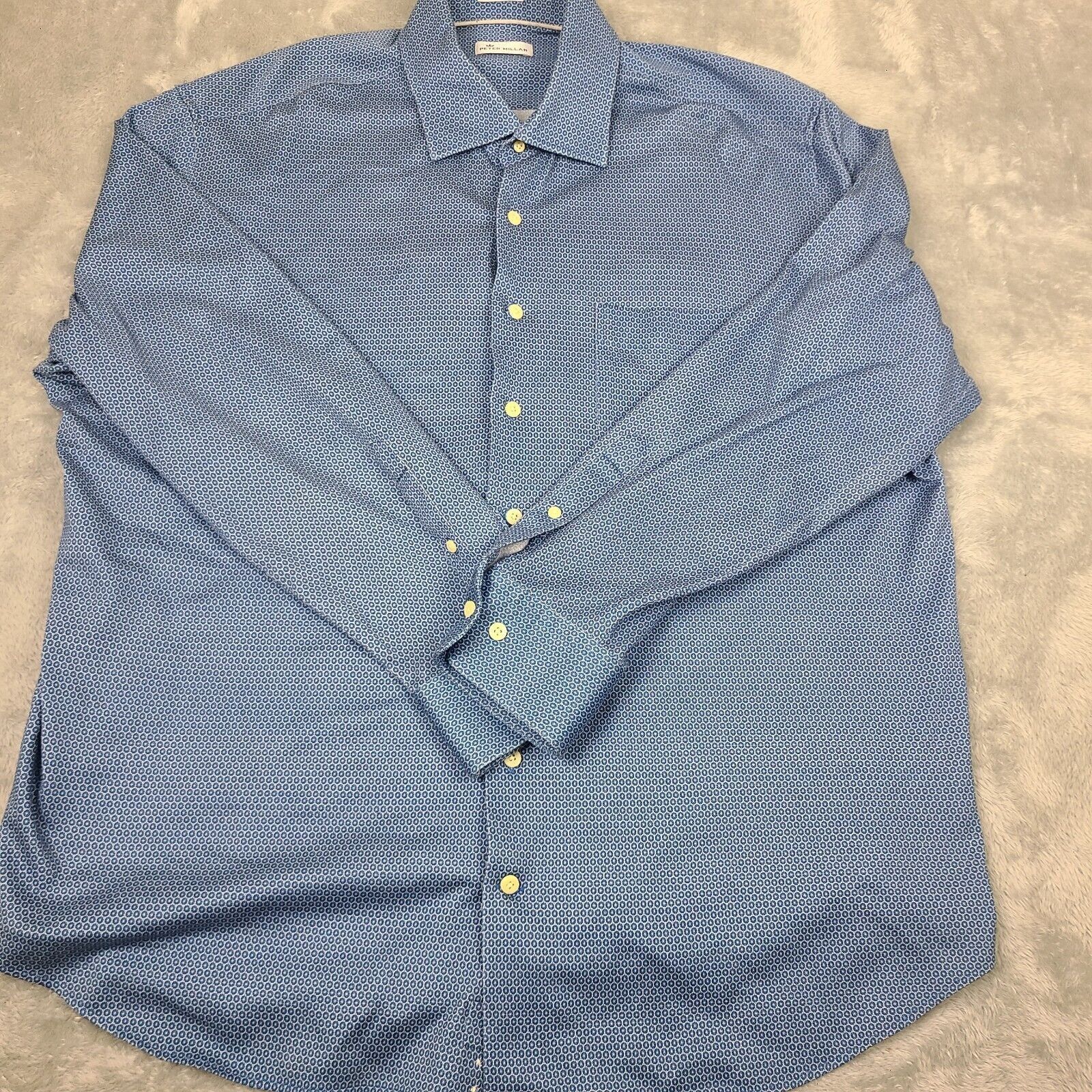 Peter Millar Peter Millar Crown Lite Ranger Abstract Print Long Sleeve Co Size US XXL / EU 58 / 5 - 1 Thumbnail