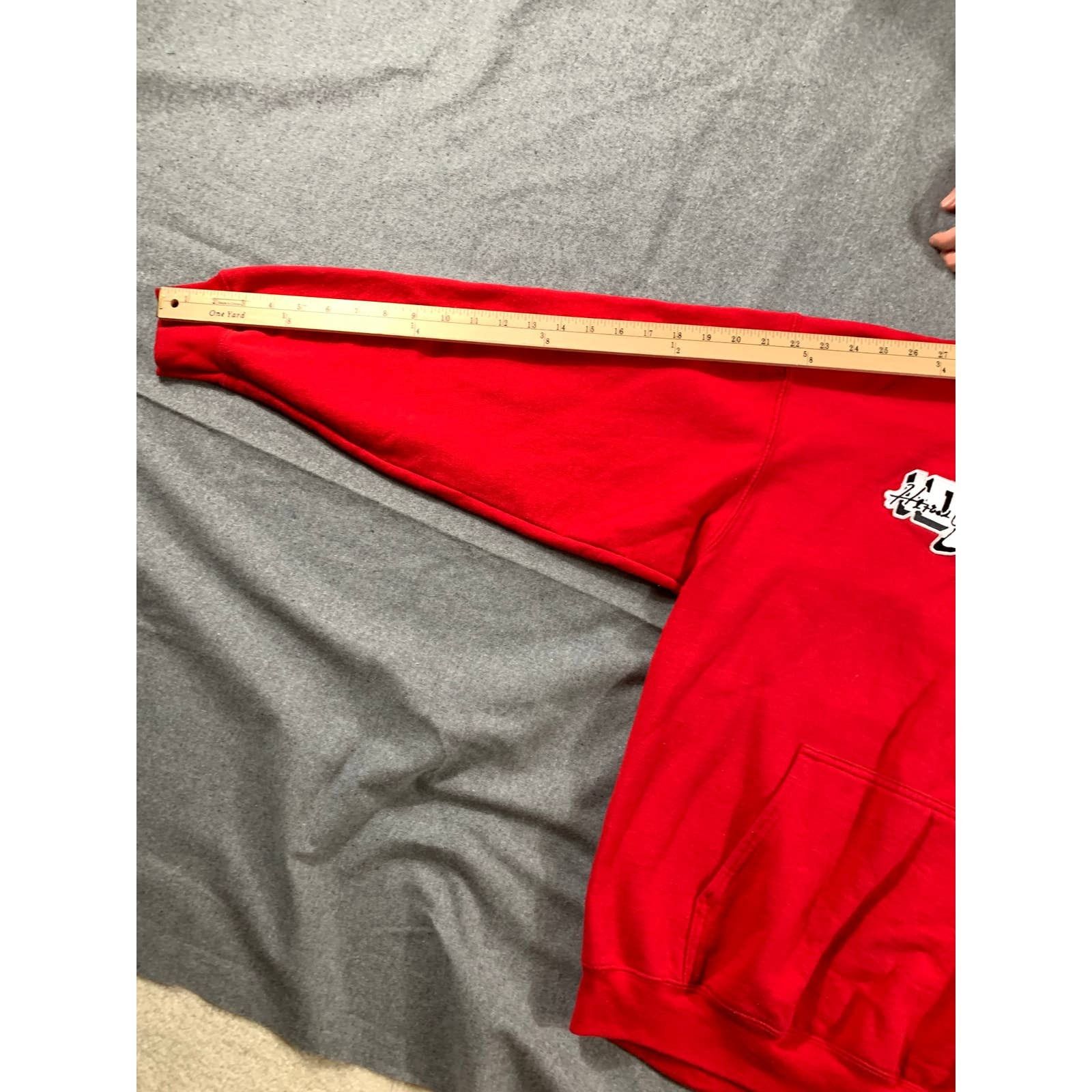 Other Port & Company Hoodie Adult Large Red Pullover Size US L / EU 52-54 / 3 - 7 Thumbnail
