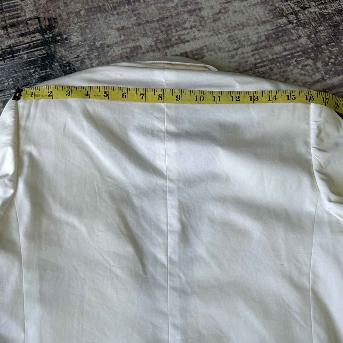 Dior Dior Hedi Slimane White Blazer Size S / US 4 / IT 40 - 19 Thumbnail