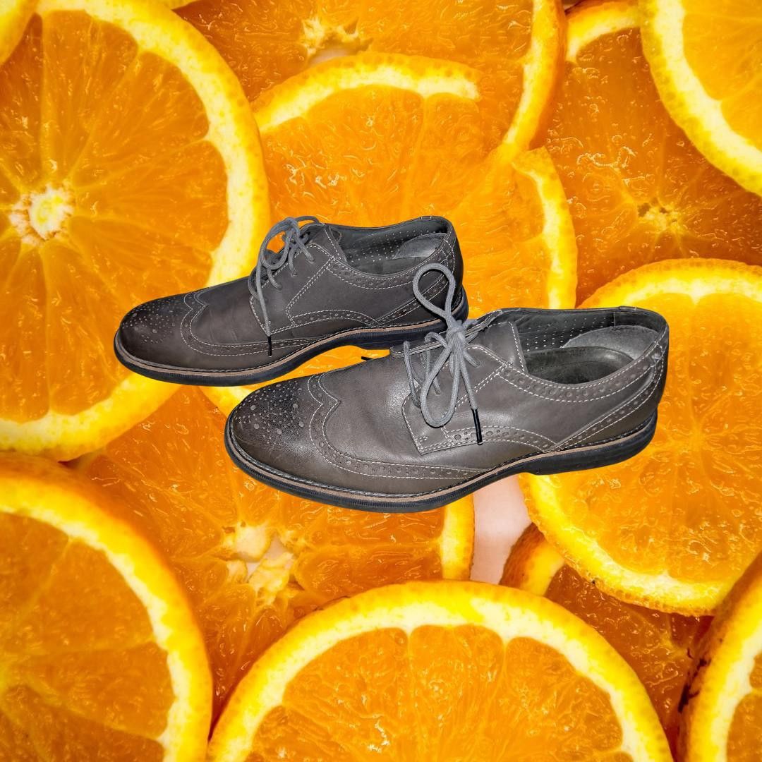 Sperry Sperry Gray Brown Wing Tip Oxfords Size US 10.5 / EU 43-44 - 1 Thumbnail