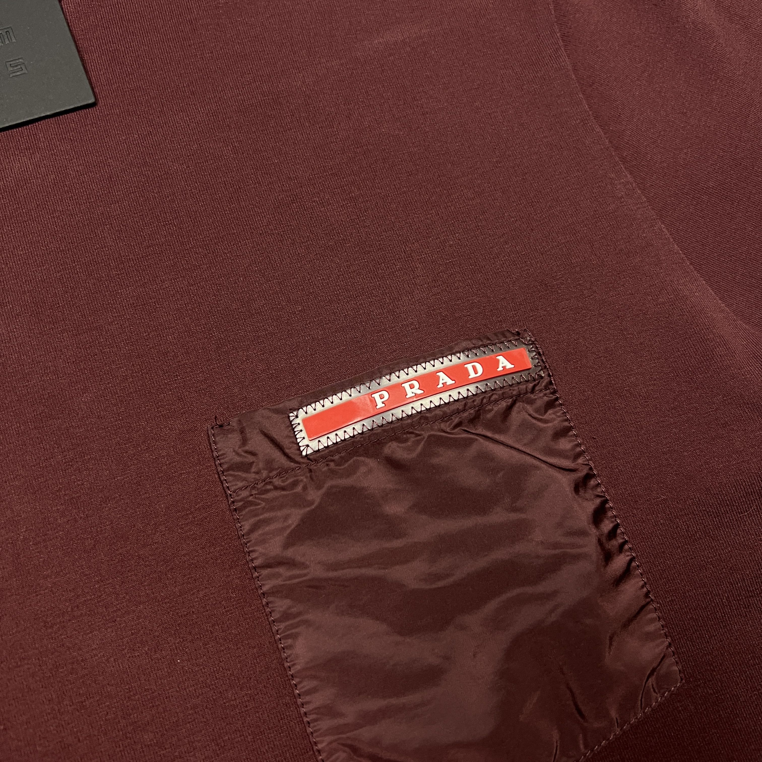Prada Prada Pocket Logo T-Shirt Size US L / EU 52-54 / 3 - 3 Thumbnail