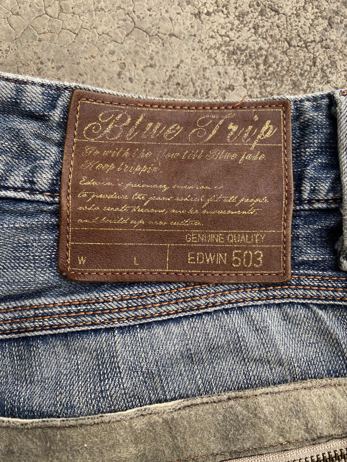 Beauty Beast × Edwin Vintaga edwin 503 bluetrip denim Size US 32 / EU 48 - 7 Thumbnail