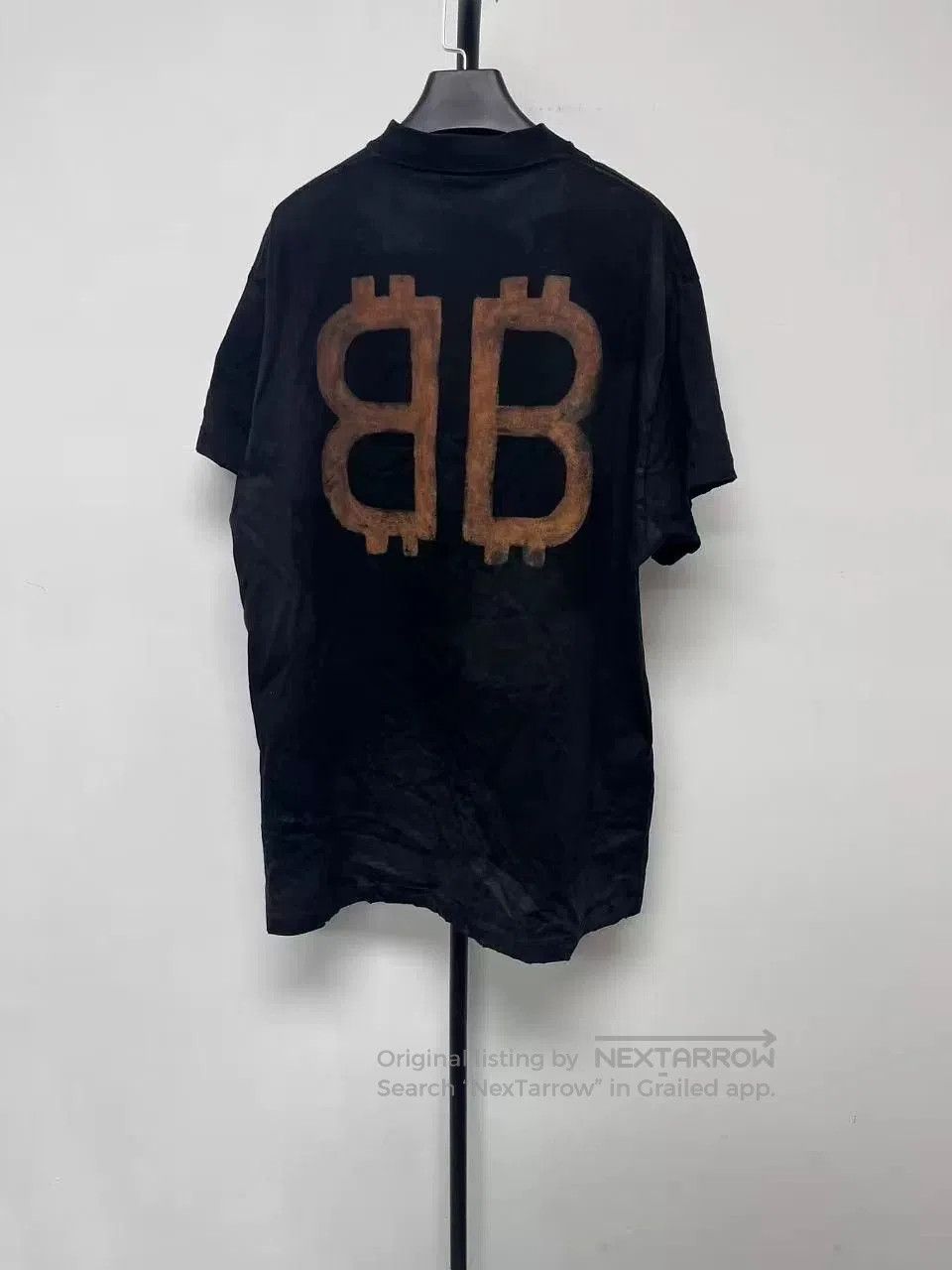 Balenciaga Balenciaga Solid Logo Print Oversized Unisex T-Shirt. Size US S / EU 44-46 / 1 - 2 Thumbnail