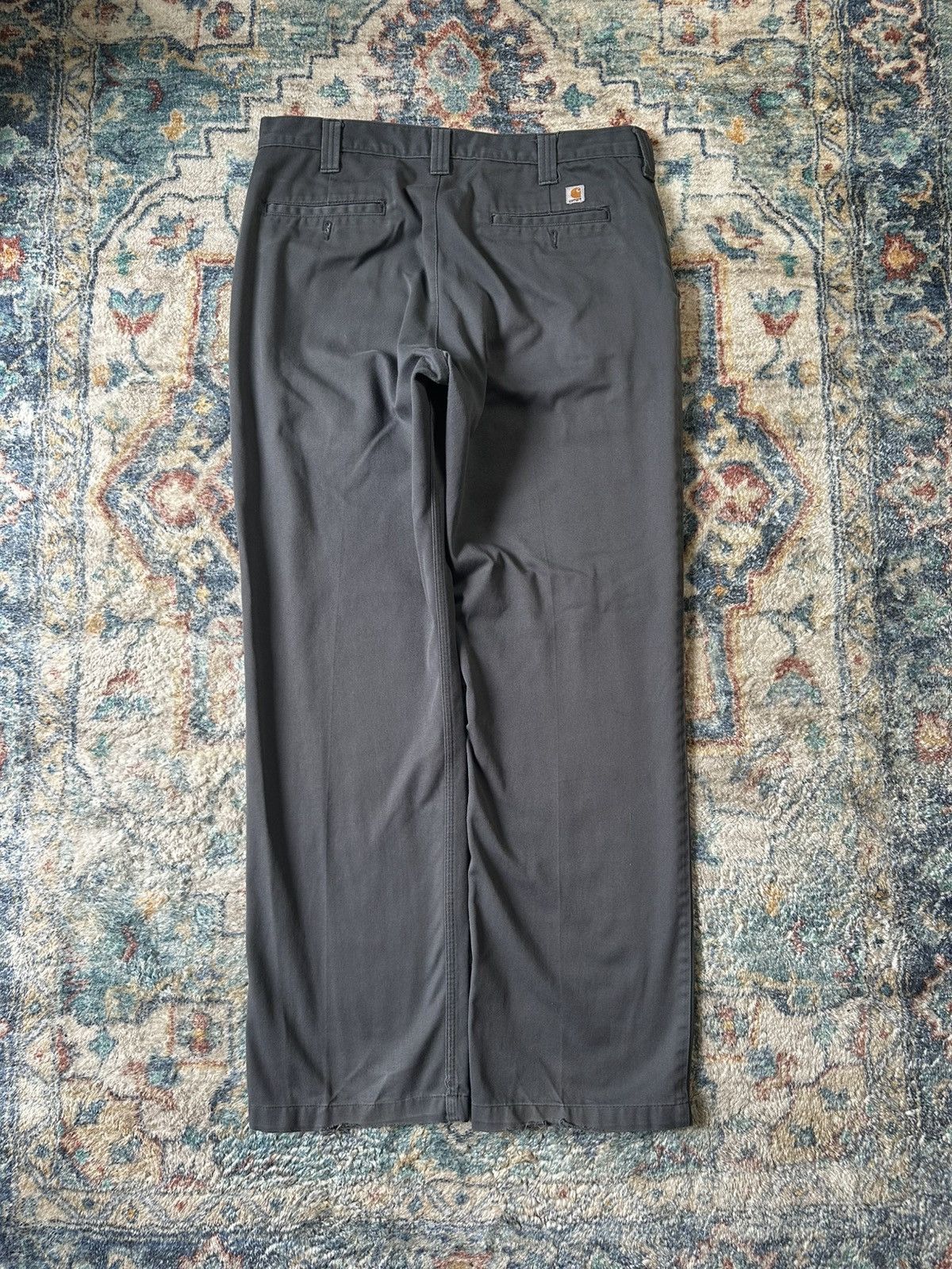 Carhartt Vintage Carhartt Grey Workwear Pants Size 36 Size US 36 / EU 52 - 3 Thumbnail