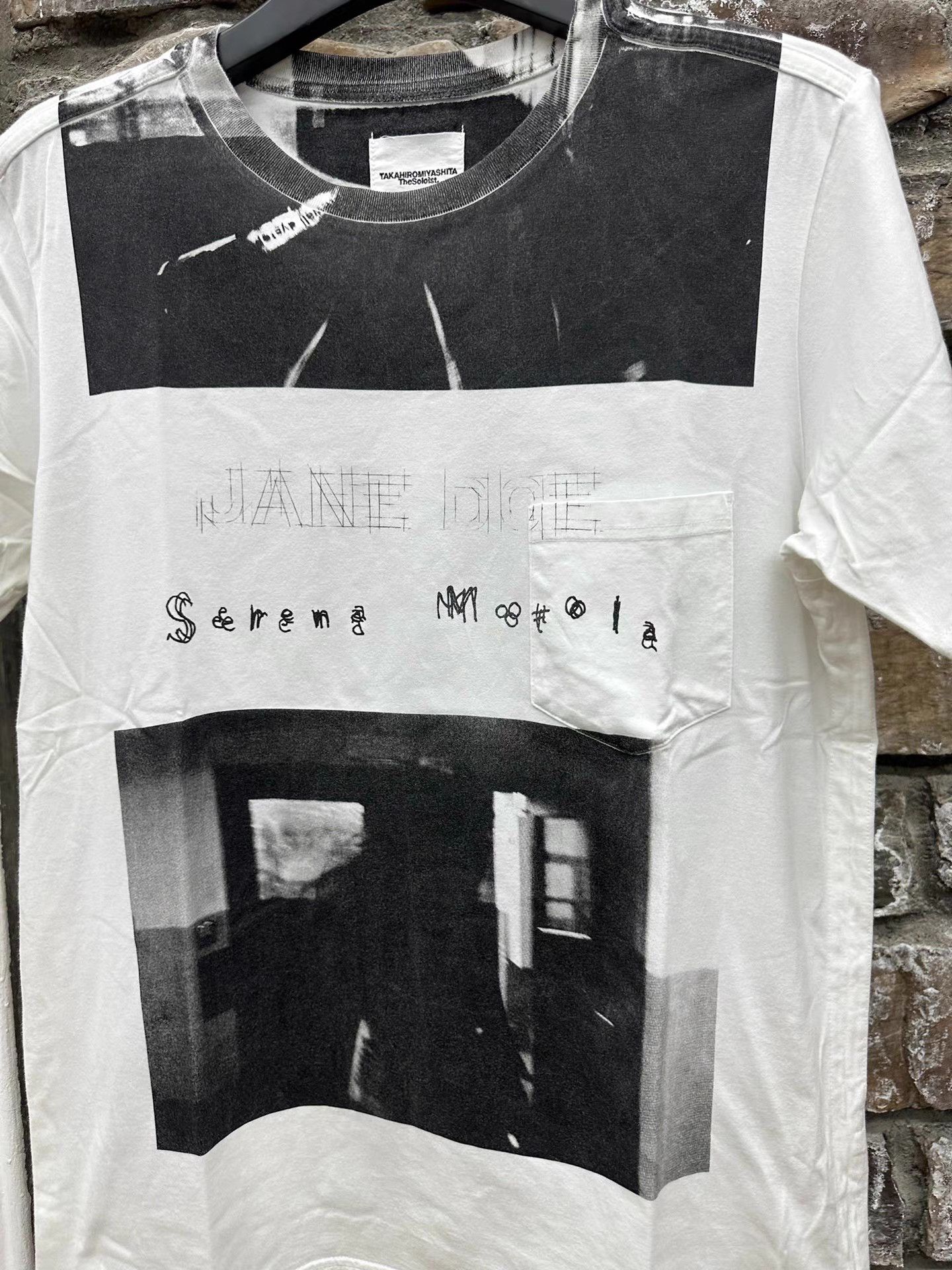 Takahiromiyashita The Soloist. The soloist 21SS Black & White Photo Print Tee K20 Size US M / EU 48-50 / 2 - 2 Thumbnail
