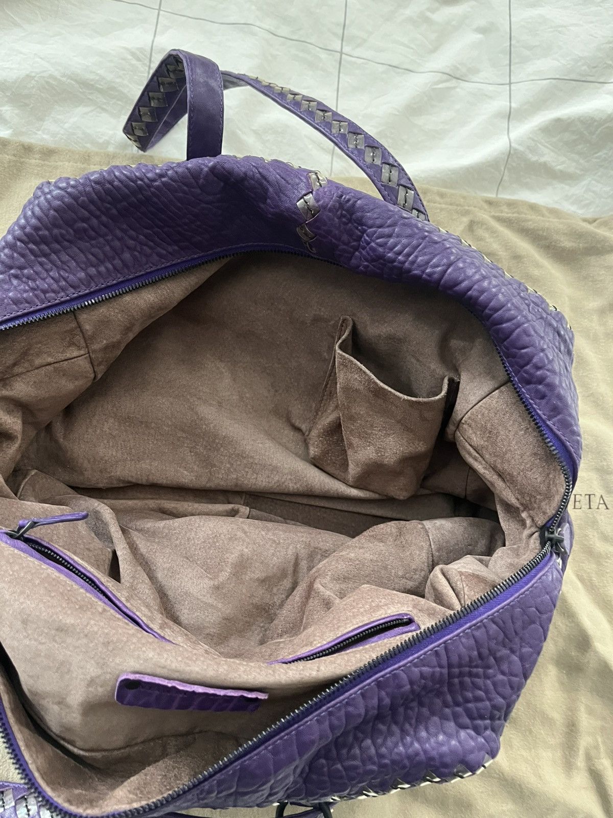 Bottega Veneta Bottega Veneta SS12 purple leather purse Size ONE SIZE - 7 Thumbnail