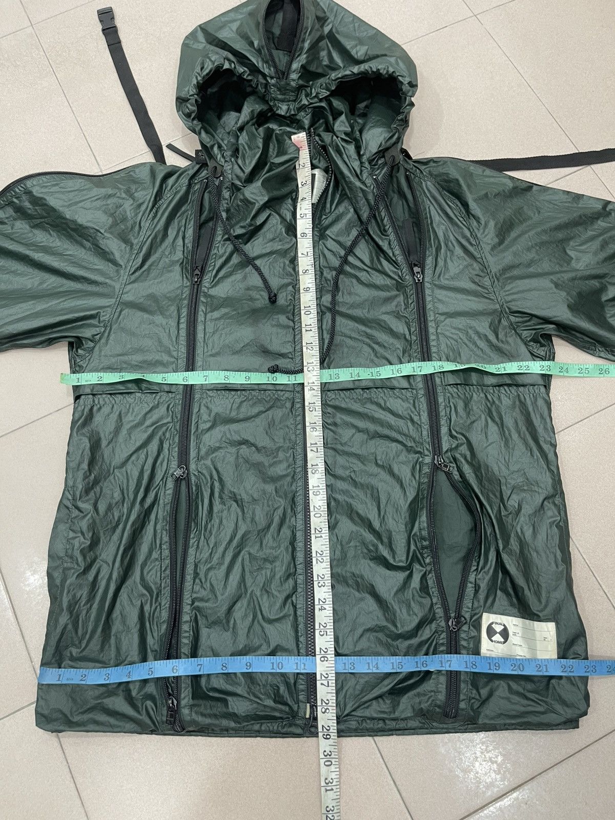 Final Home Final Home Survival Multi Zip Jacket Issey Miyake Size US M / EU 48-50 / 2 - 10 Thumbnail