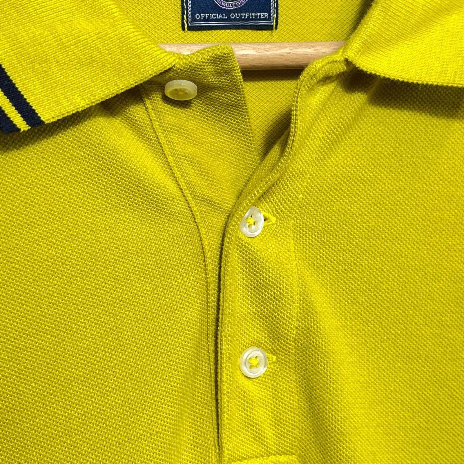 Polo Ralph Lauren Polo Ralph Lauren Wimbledon Collection Yellow Polo XL Tennis Size US XL / EU 56 / 4 - 10 Thumbnail