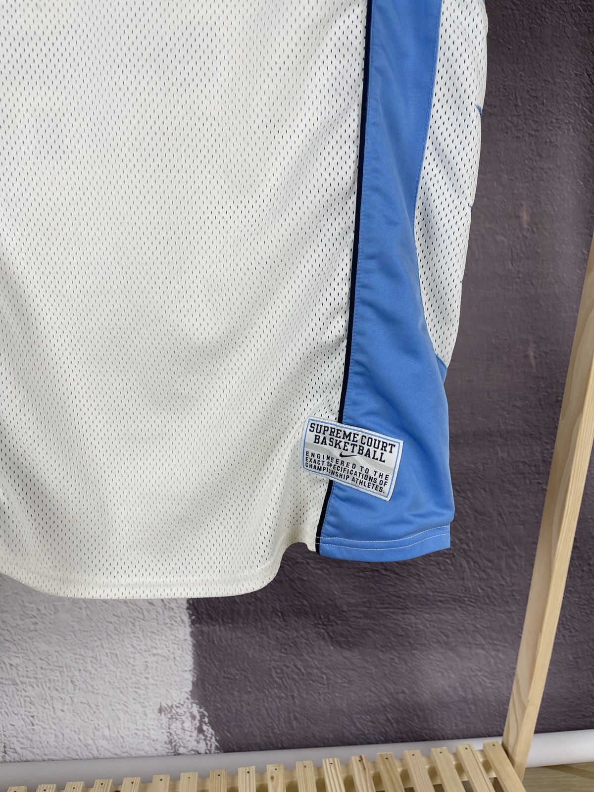 Nike Nike vintage y2k Supreme Court basketball sleeve less shirt Size US L / EU 52-54 / 3 - 4 Thumbnail