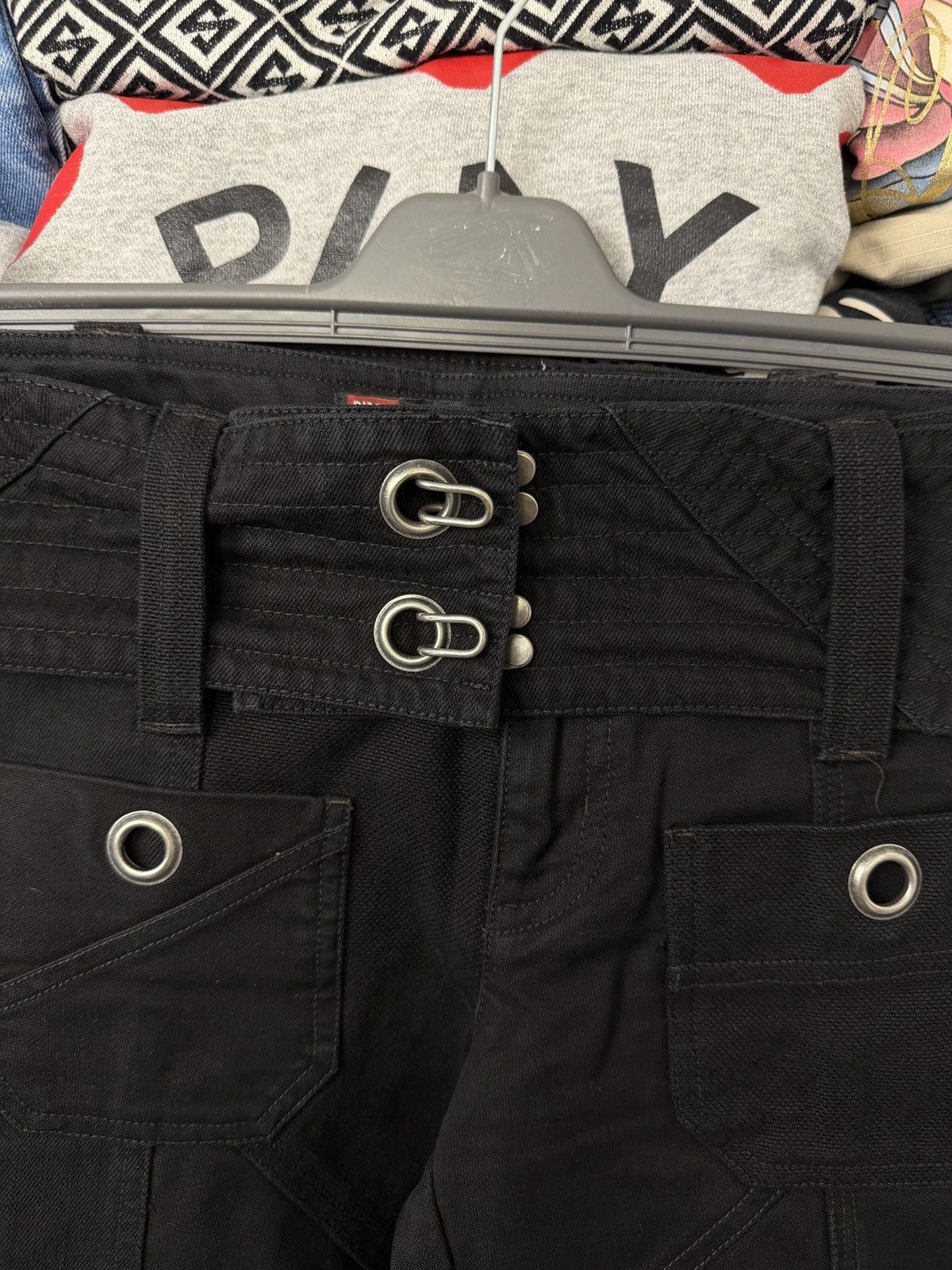 Diesel Vintage Diesel Super Flared Belt Denim Tornado Mart Size US 27 - 5 Thumbnail