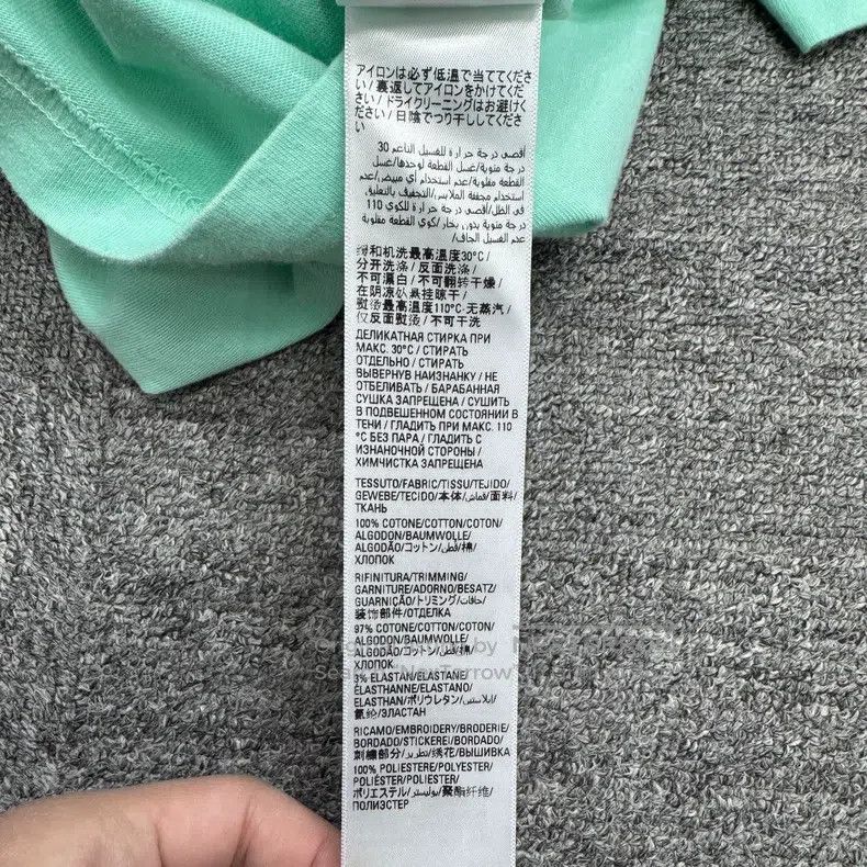 Balenciaga Balenciaga Green Coca-Cola Embroidered Short Sleeve Size US M / EU 48-50 / 2 - 4 Thumbnail