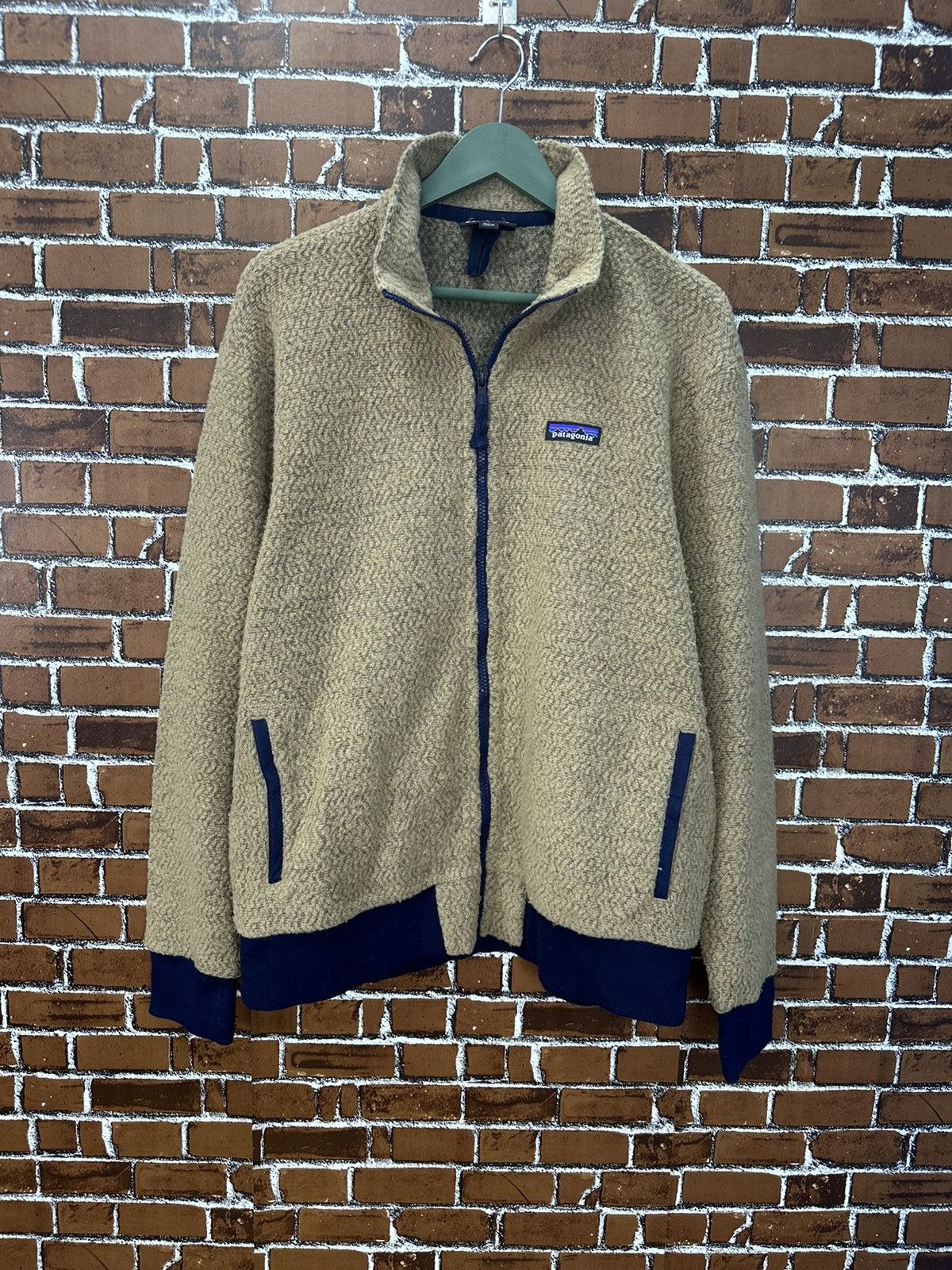 Patagonia Vintage Patagonia Fleece Zipper Jacket Z194 Size US L / EU 52-54 / 3 - 1 Thumbnail
