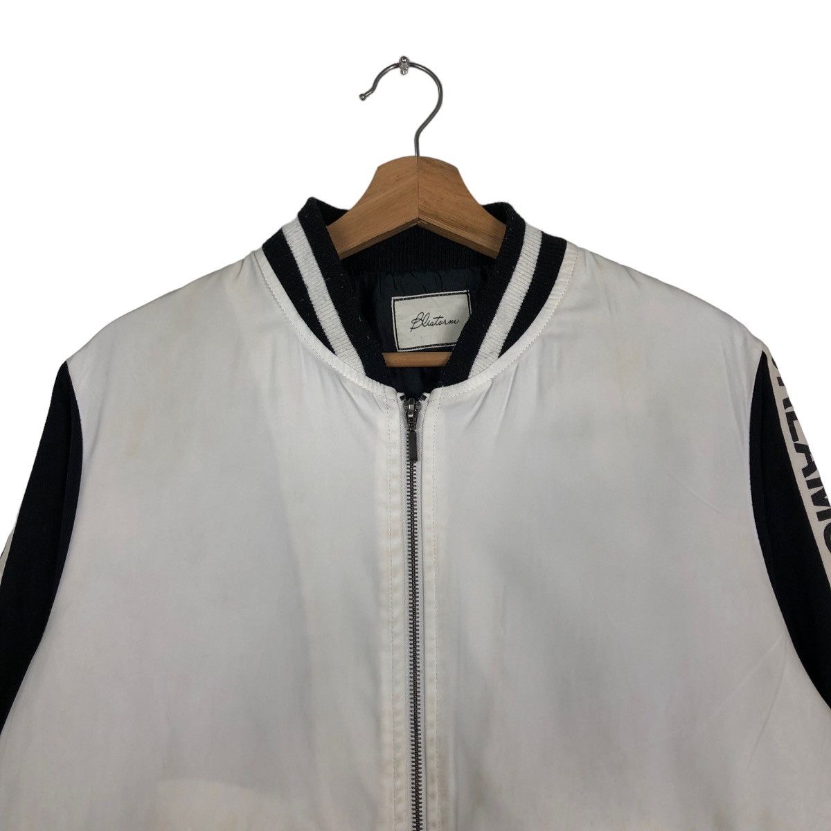 BEAUTY&YOUTH 🔥Vintage Bomber Jacket Japan Made Big Logo Streetwear Size US M / EU 48-50 / 2 - 3 Thumbnail