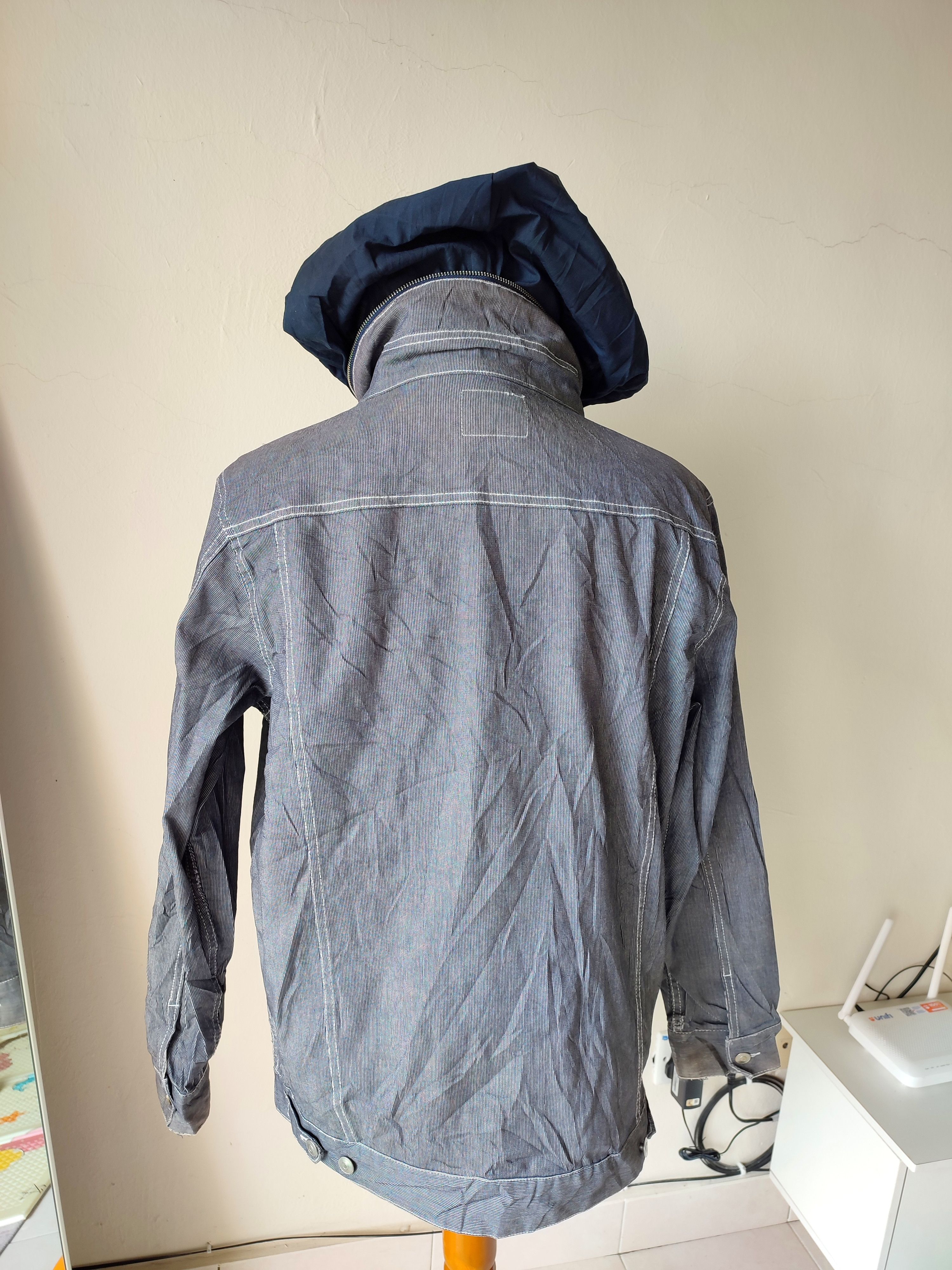 Japanese Brand The Shop TK Button Up Shirt Hickory Design Size US L / EU 52-54 / 3 - 2 Thumbnail