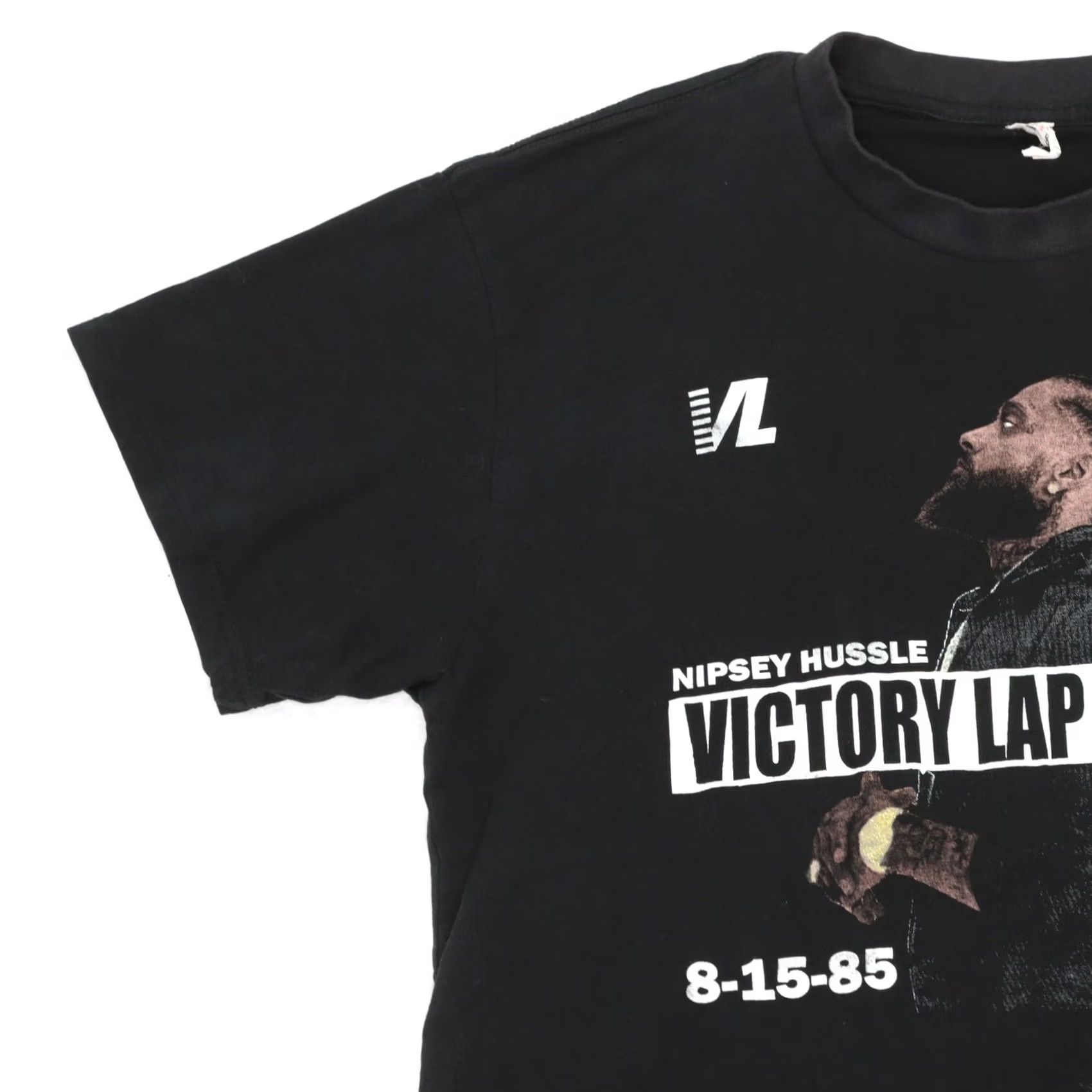 Vintage VINTAGE Nipsey Hussle RIP ONE OF A KIND T-Shirt Adult Victory Lap Sz Large 2 side Print Size US L / EU 52-54 / 3 - 2 Thumbnail
