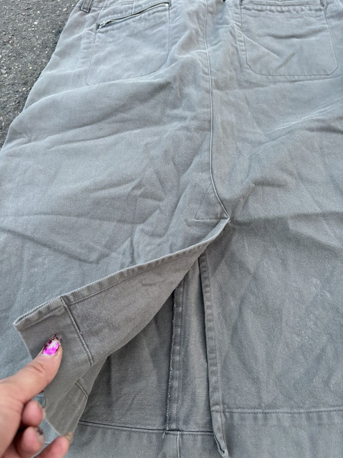 Margaret Howell × Vintage Vintage Mhl y2k japanese brand midi skirt Size 34" / US 12 / IT 48 - 6 Thumbnail